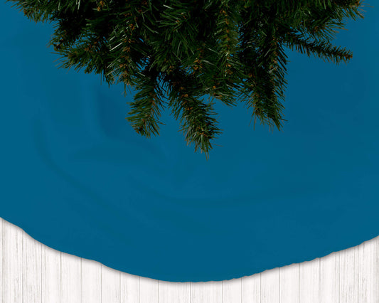 Horizon Blue Holiday Christmas Tree Skirts - b111