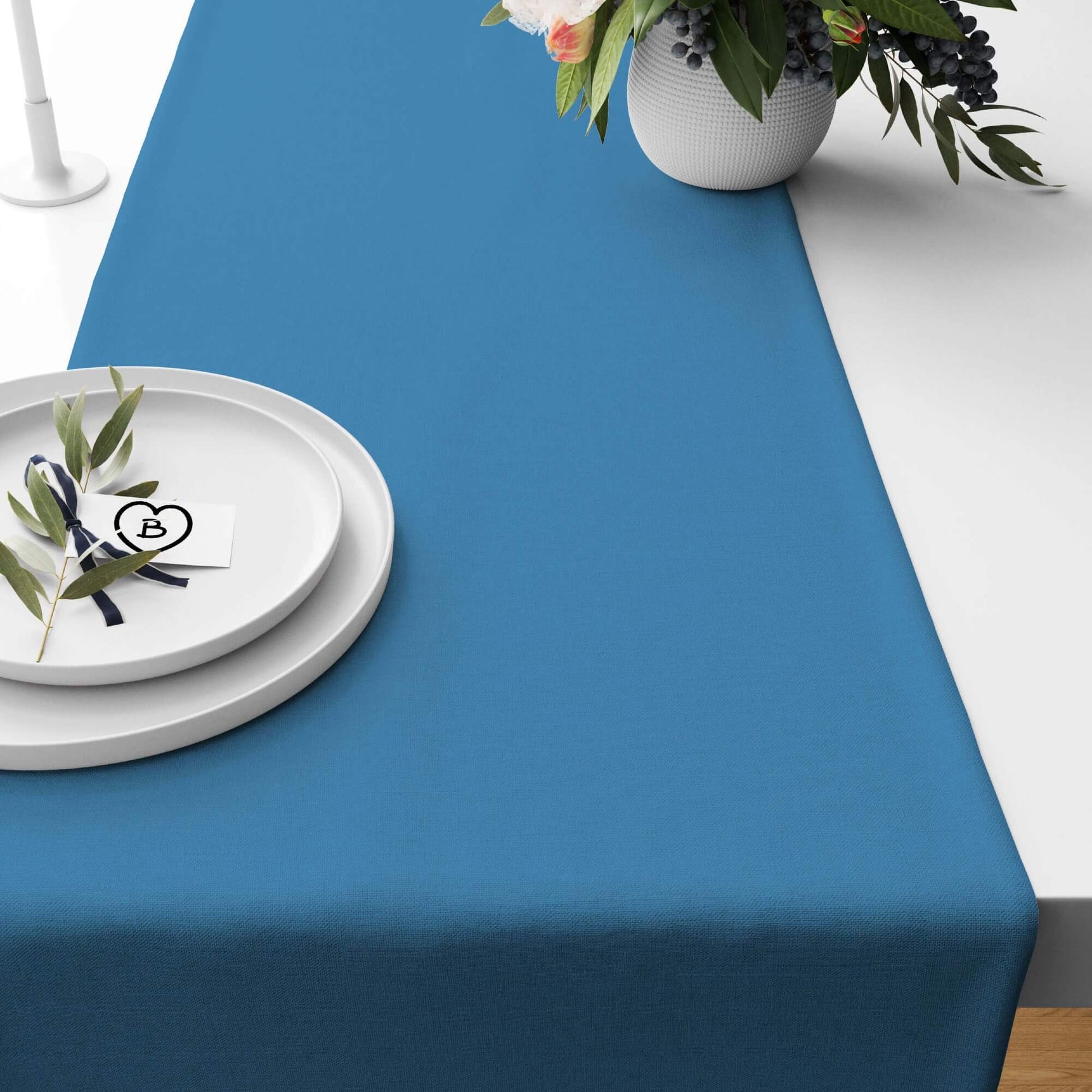 Coastal Blue Table Runners Placemats color 137