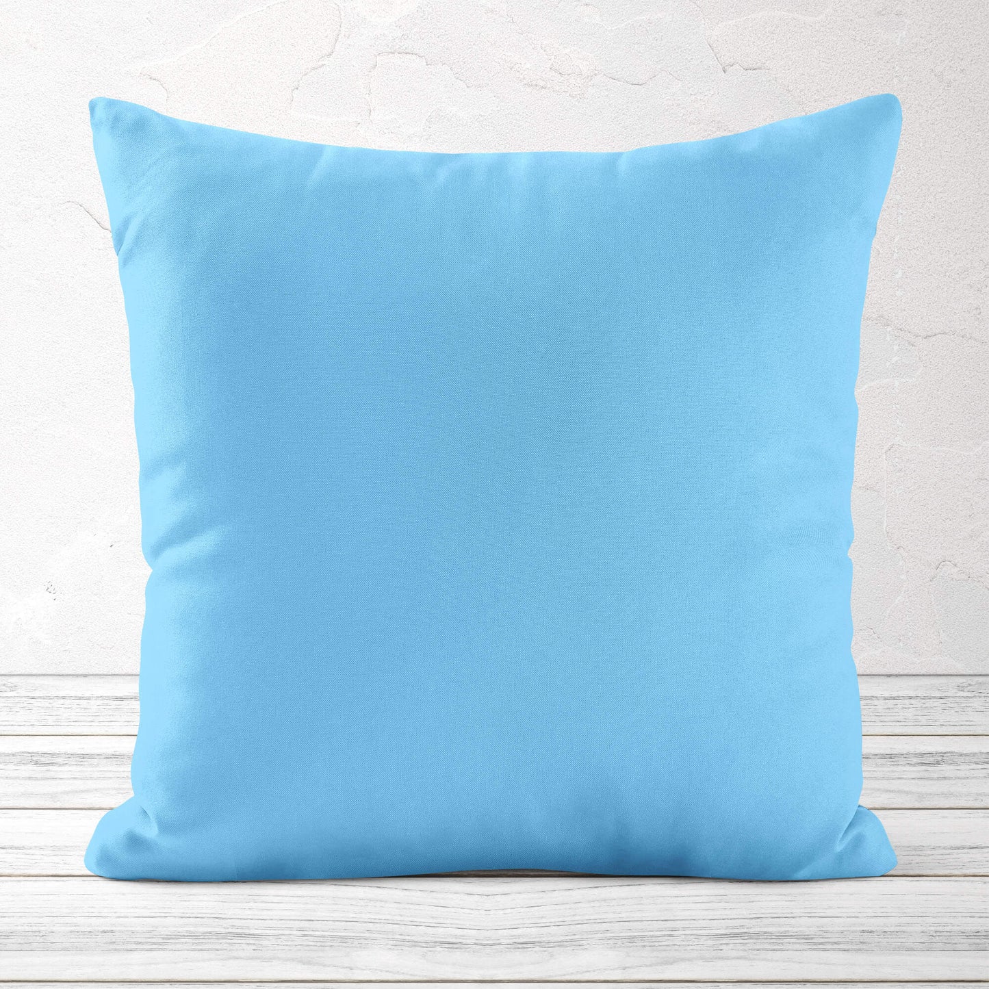 Bluebell Light Blue Throw Pillow Covers and Euro Shams Premium USA Cotton - b141