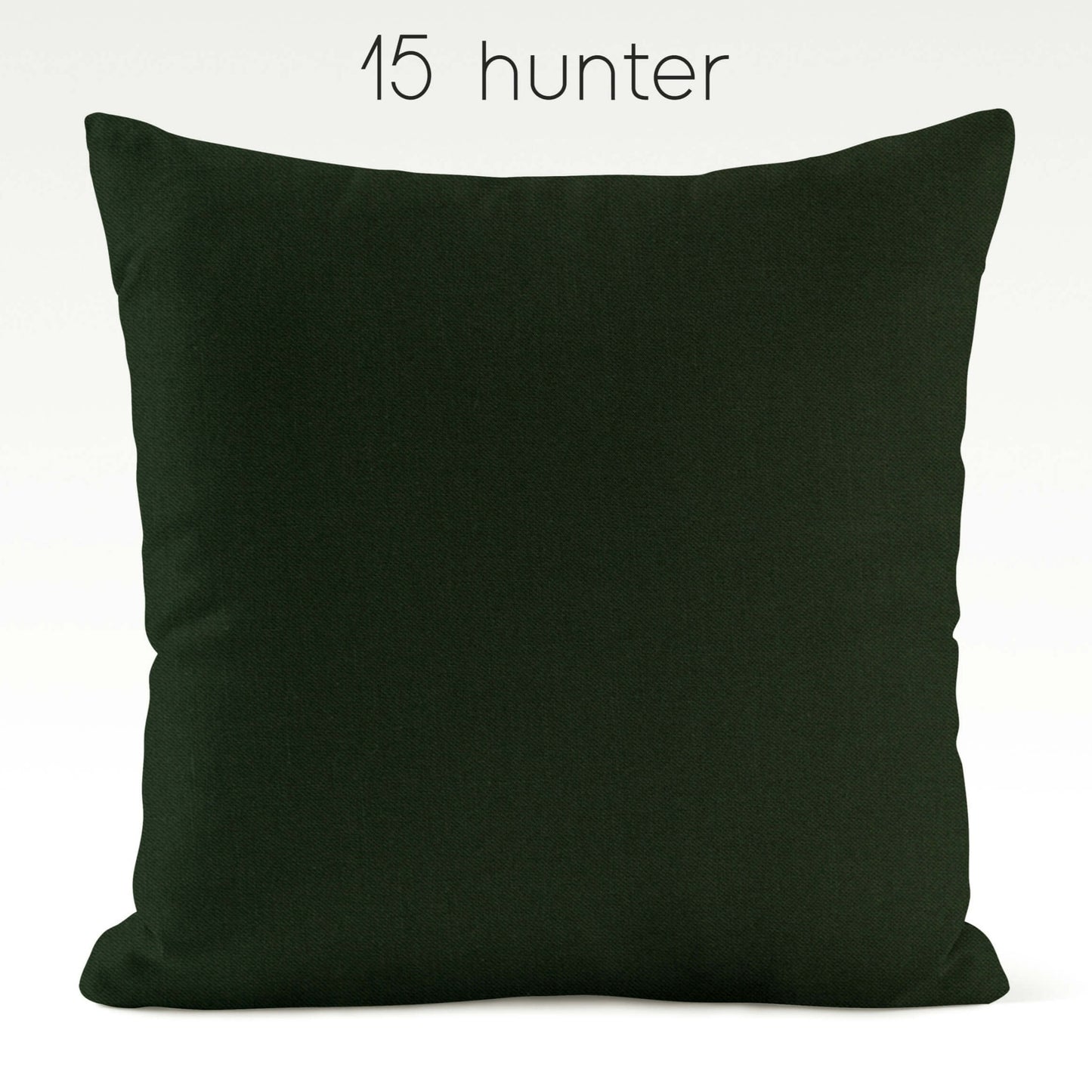 Hunter Green Cotton Pillow Covers color 15