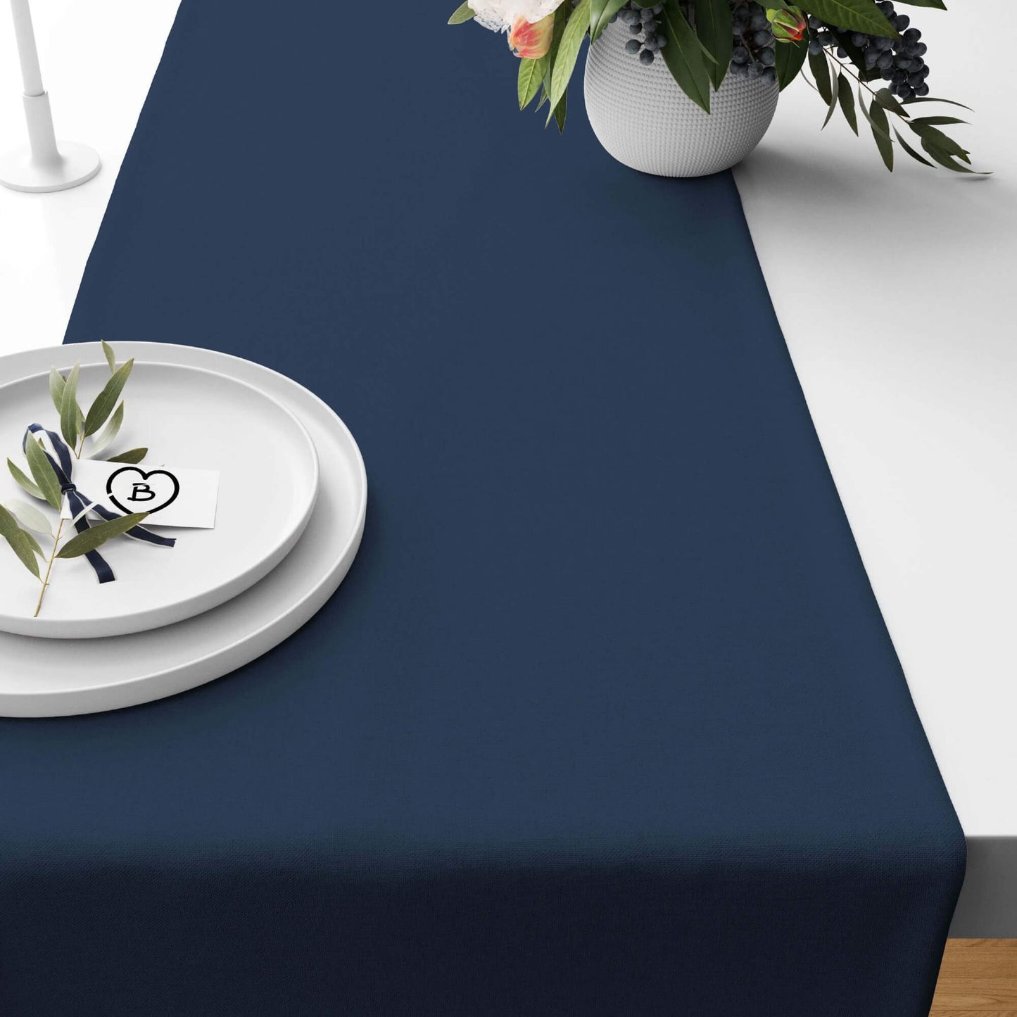 American Dark Blue Table Runners Placemats color 174