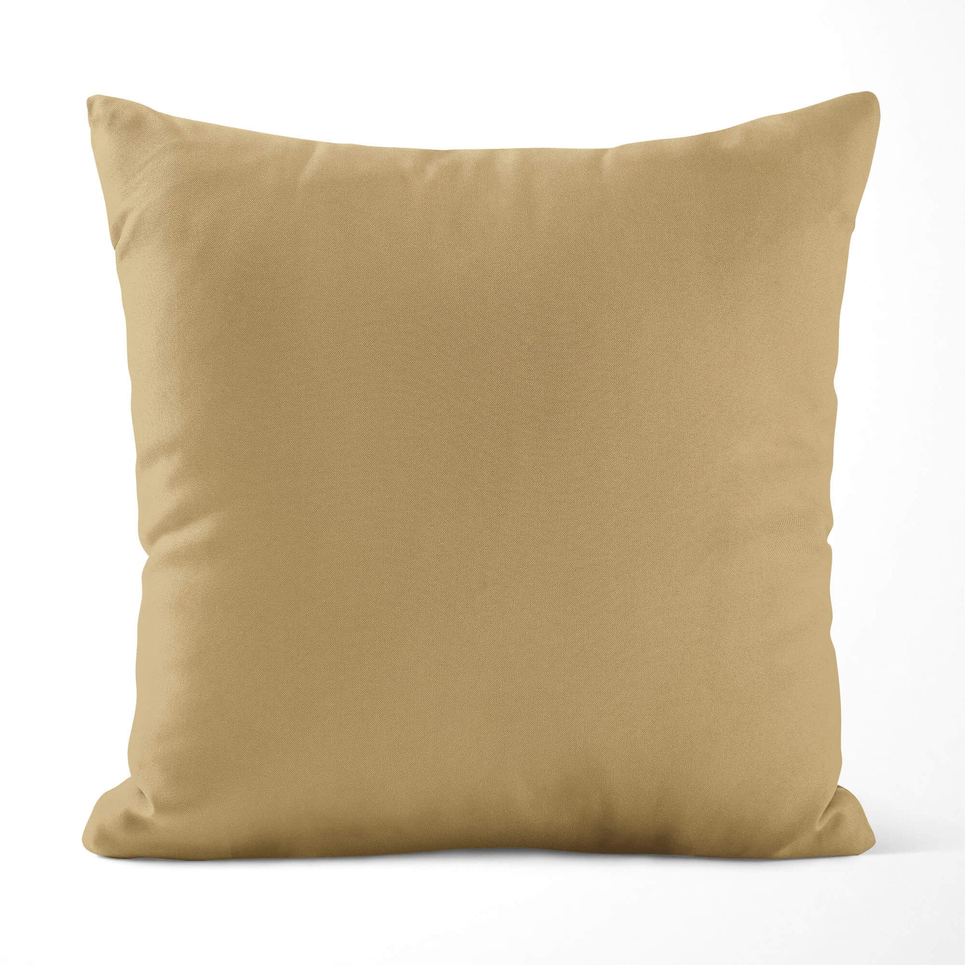 Light Tan Throw Pillow Covers and Euro Shams Premium USA Cotton - b179