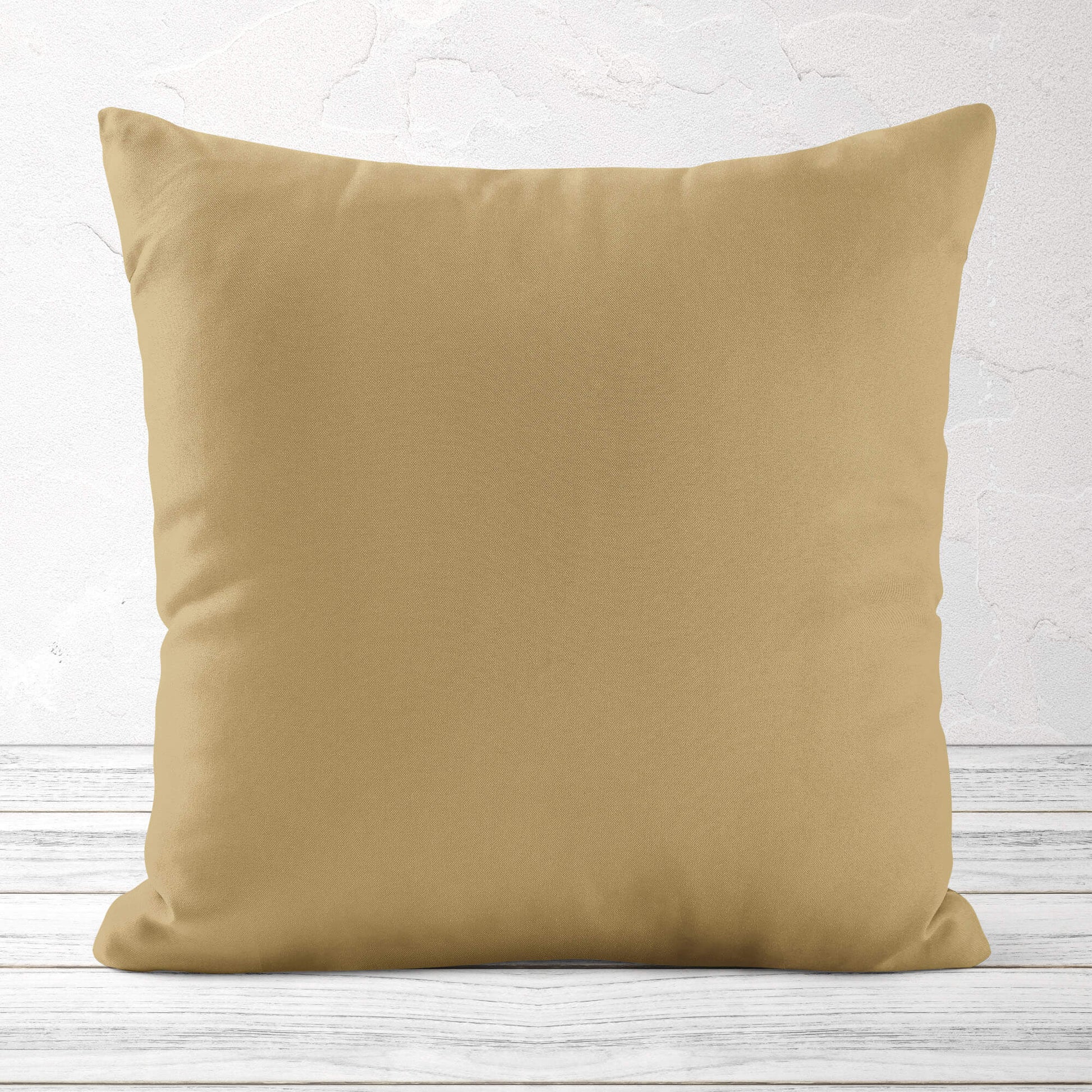 Light Tan Throw Pillow Covers and Euro Shams Premium USA Cotton - b179