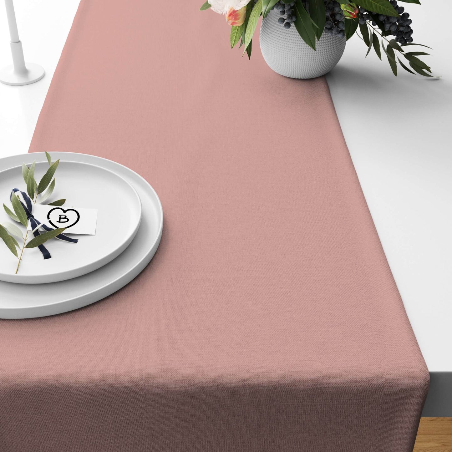 Bunny Hill Pink Table Runners Placemats color 195