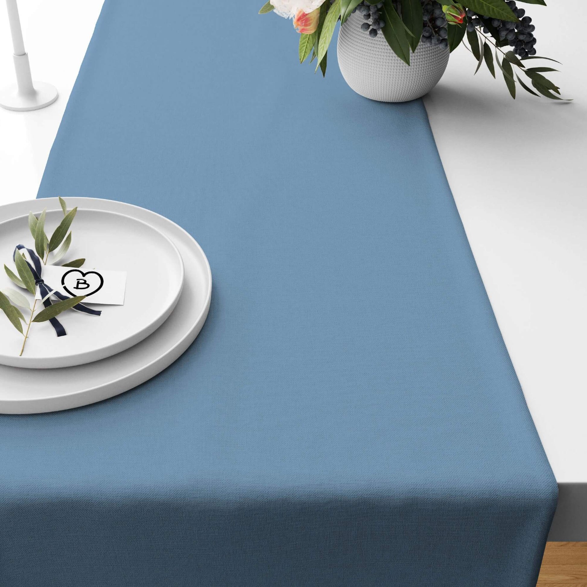 Glacier Blue Table Runnners Placemats color 207