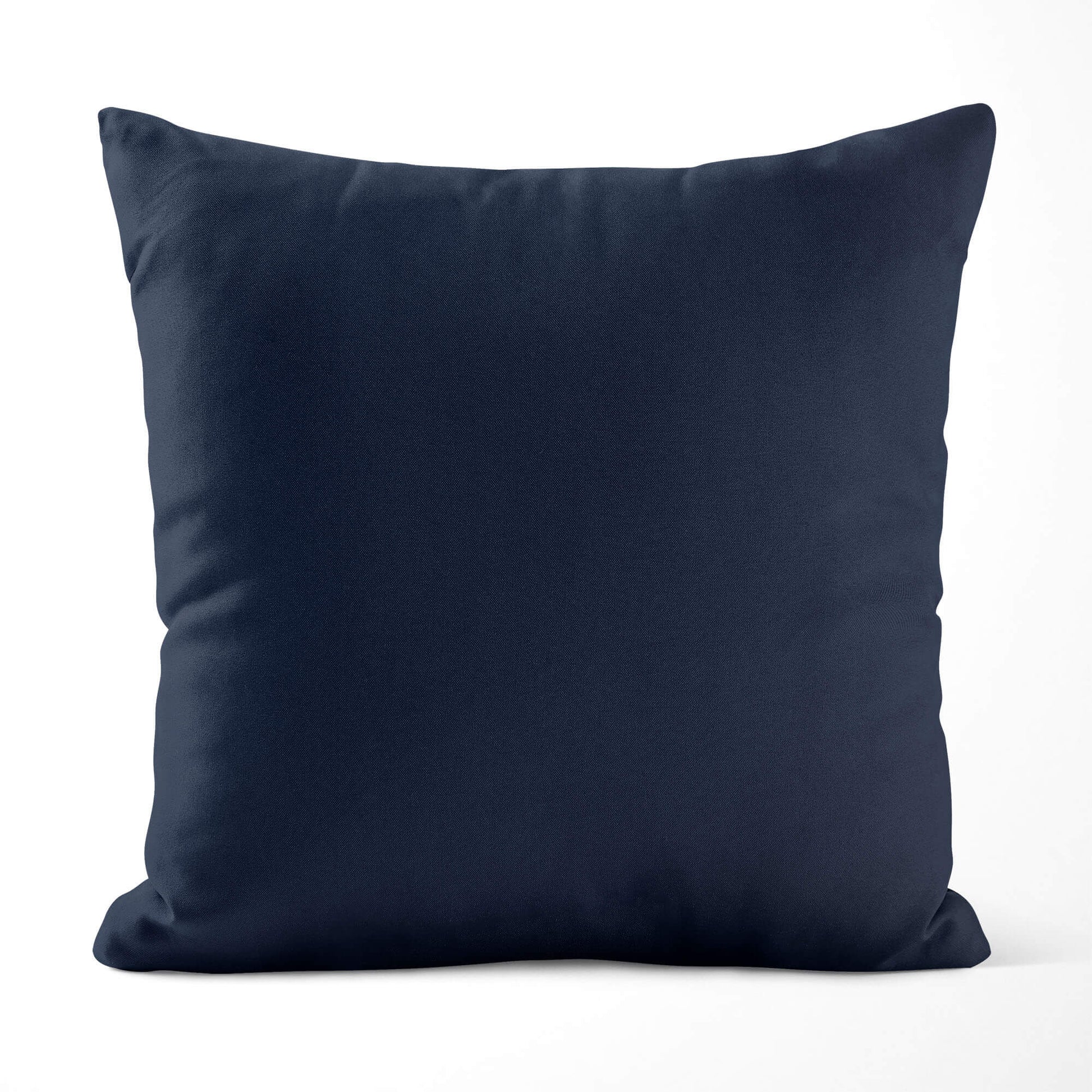 Dark Navy Blue Throw Pillow Covers and Euro Shams Premium USA Cotton - b20