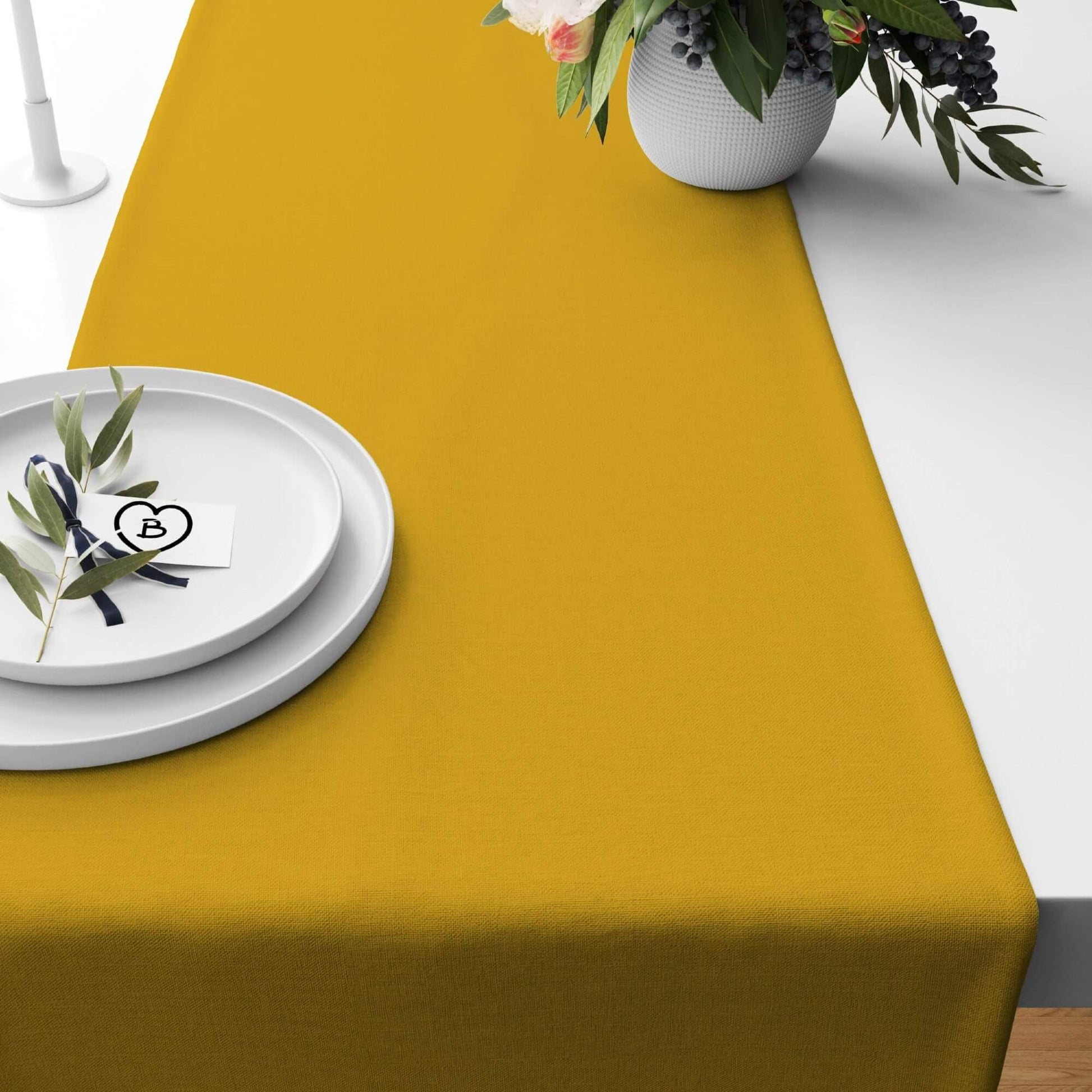 Mustard Yellow Table Runners Placemats color 213