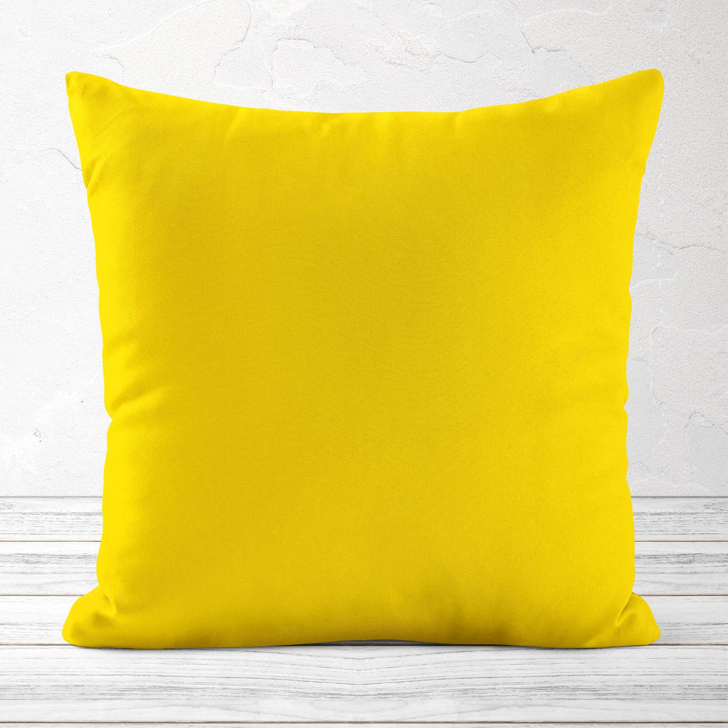 Bright Sunflower Yellow Throw Pillow Covers and Euro Shams Premium USA Cotton - b221