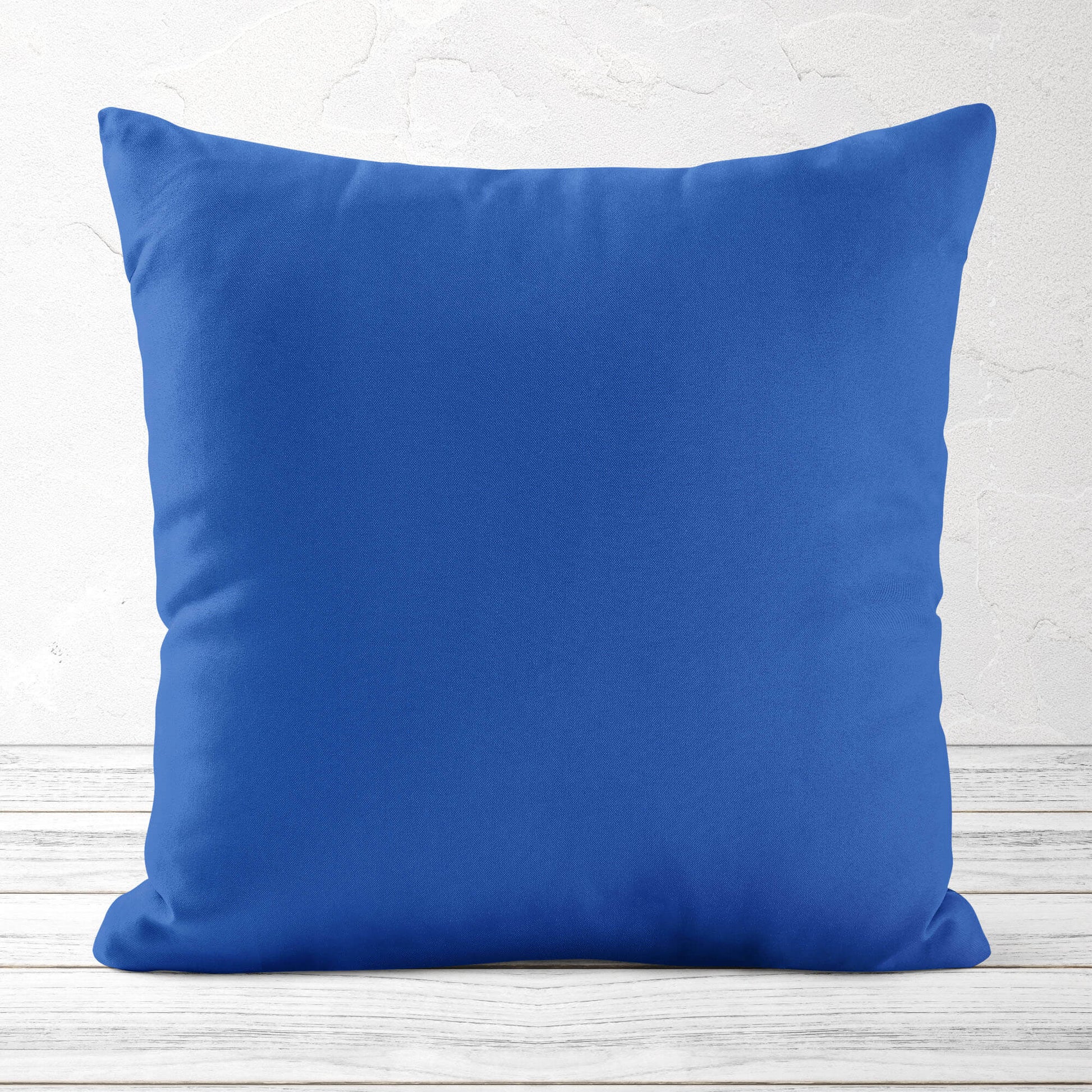 Cobalt Blue Throw Pillow Covers and Euro Shams Premium USA Cotton - b227