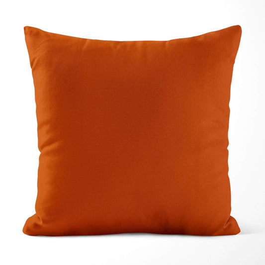 Orange Throw Pillow Covers and Euro Sham Premium USA Cotton - b231