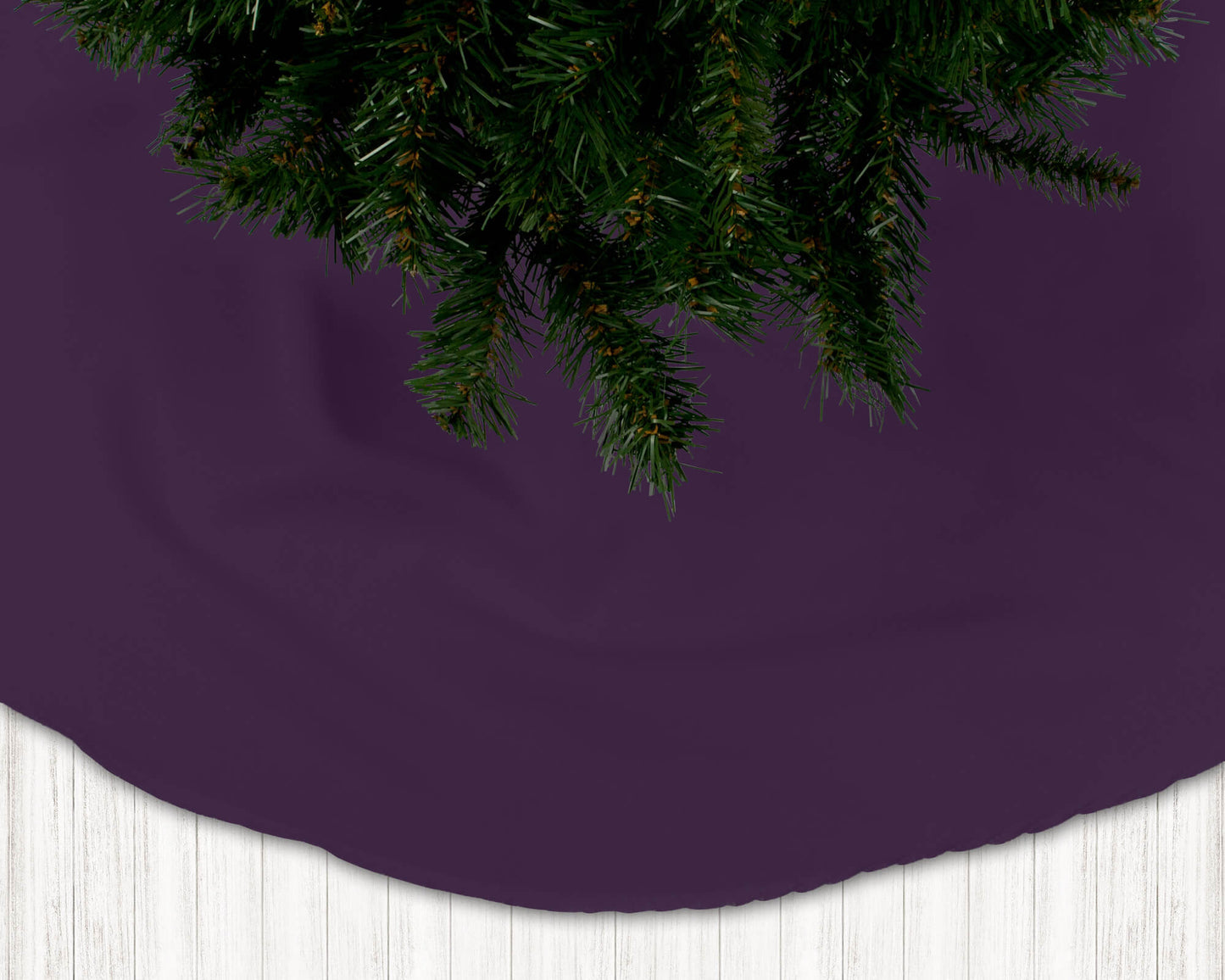 Purple Holiday Christmas Tree Skirts - b21