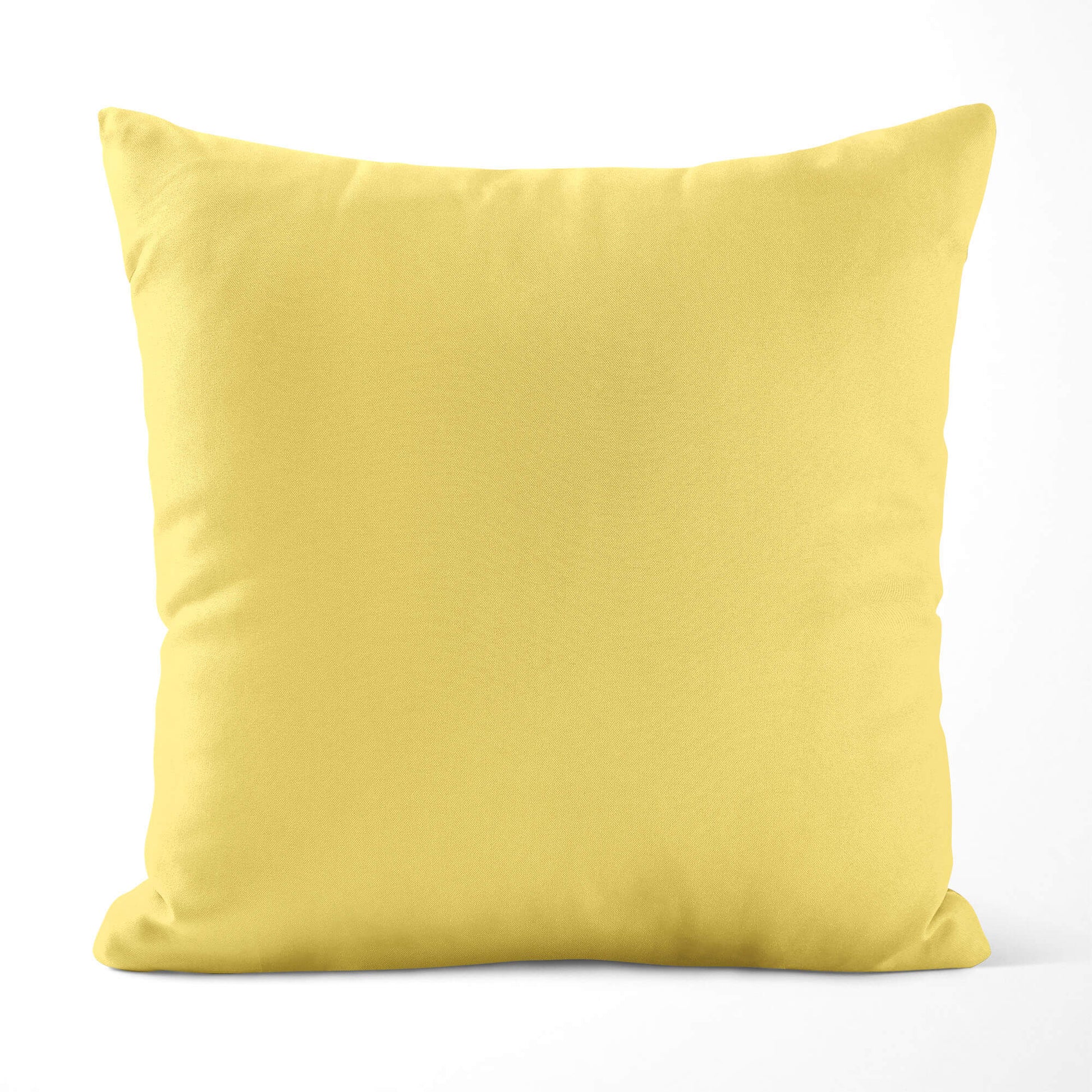 Light Yellow Throw Pillow Covers and Euro Shams Premium USA Cotton - b23