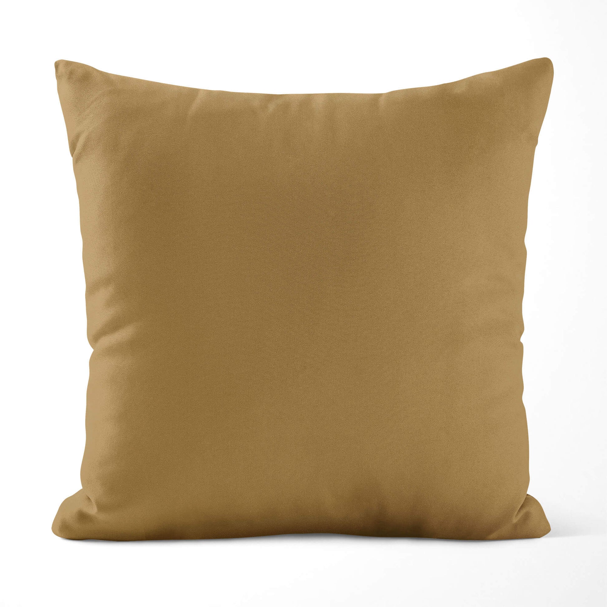 Tan Latte Throw Pillow Covers and Euro Shams Premium USA Cotton - b245