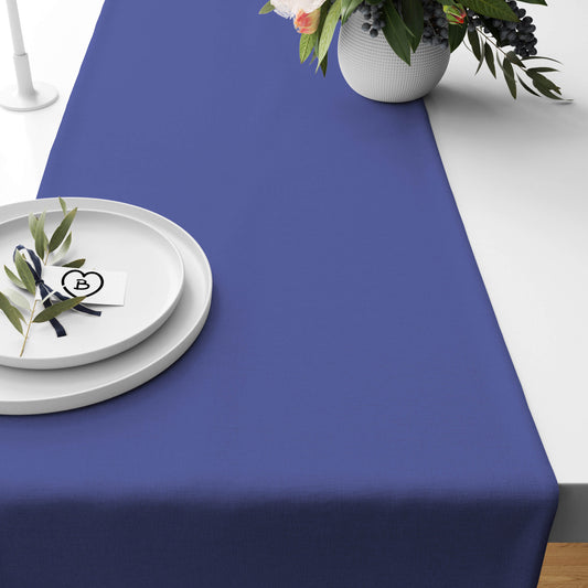 Periwinkle Lavender Blue Table Runners and Placemats Premium USA Cotton - b260