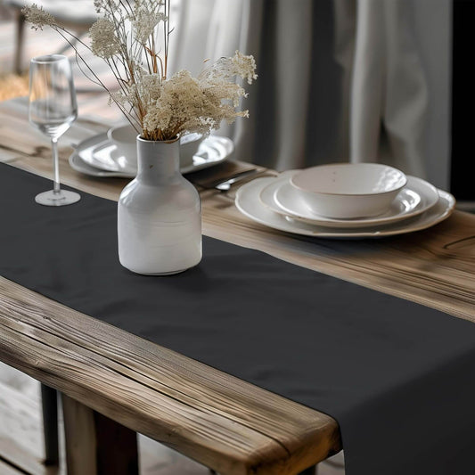 Charcoal Dark Gray Table Runners Placemats color 284