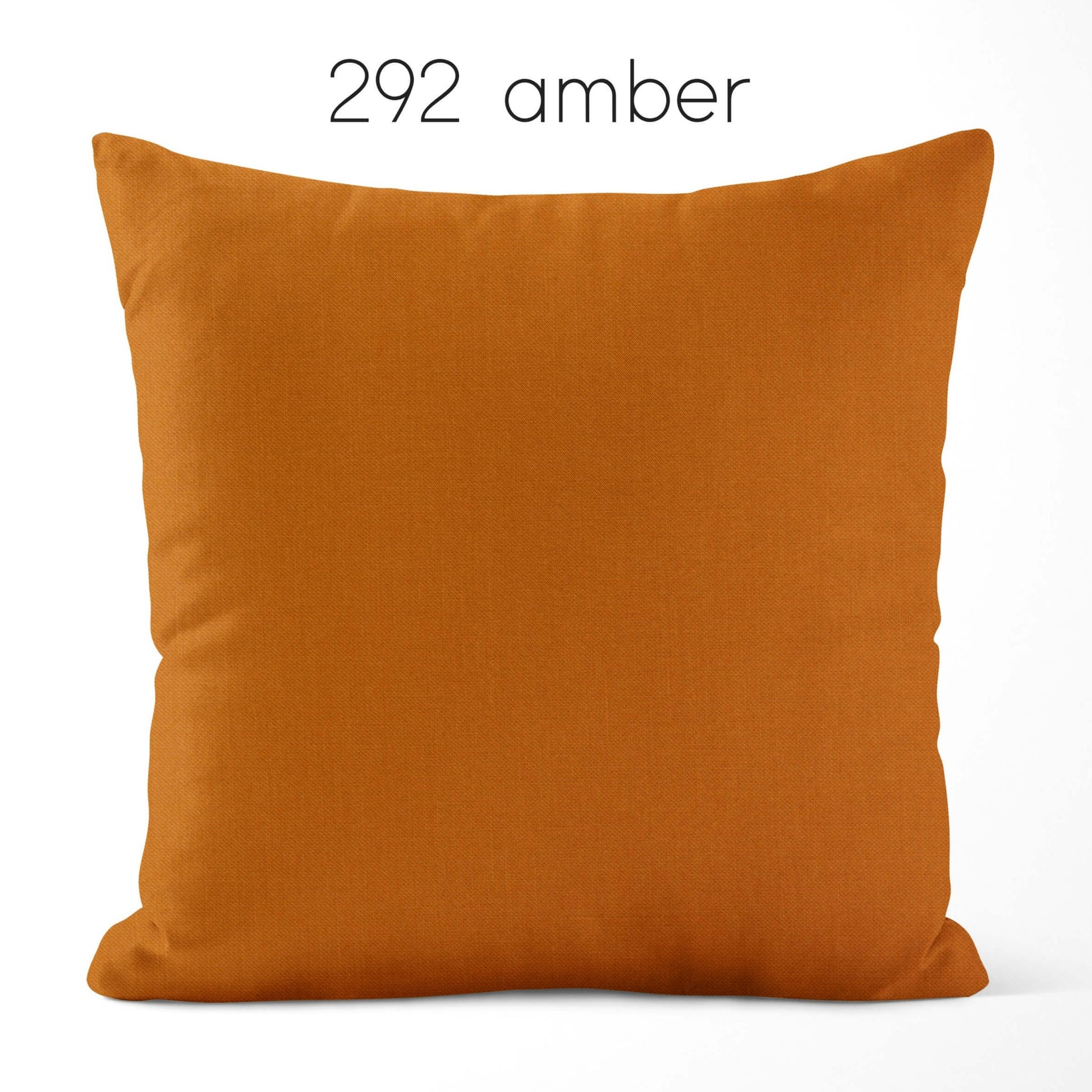 Amber Cotton Pillow Covers Custom Made to Order color 292