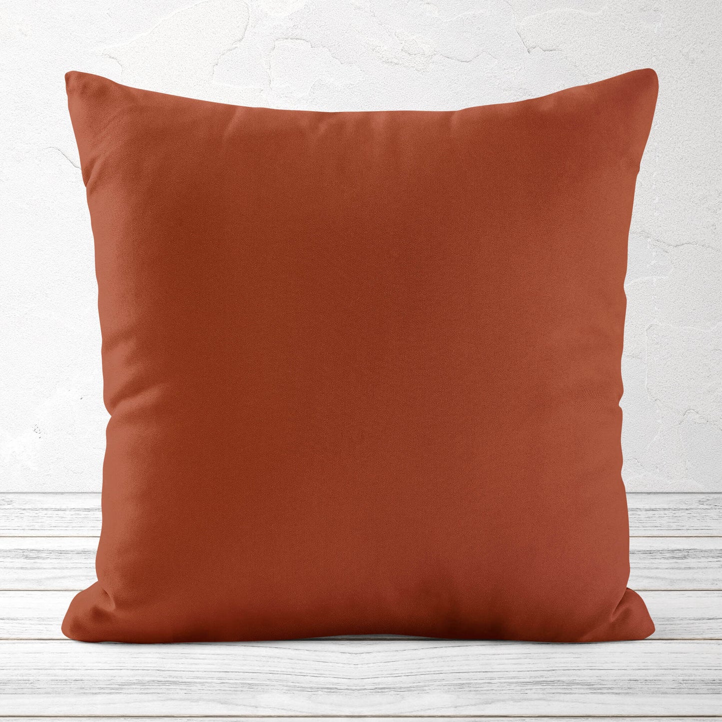 Spice Orange Throw Pillow Covers and Euro Shams Premium USA Cotton - b293