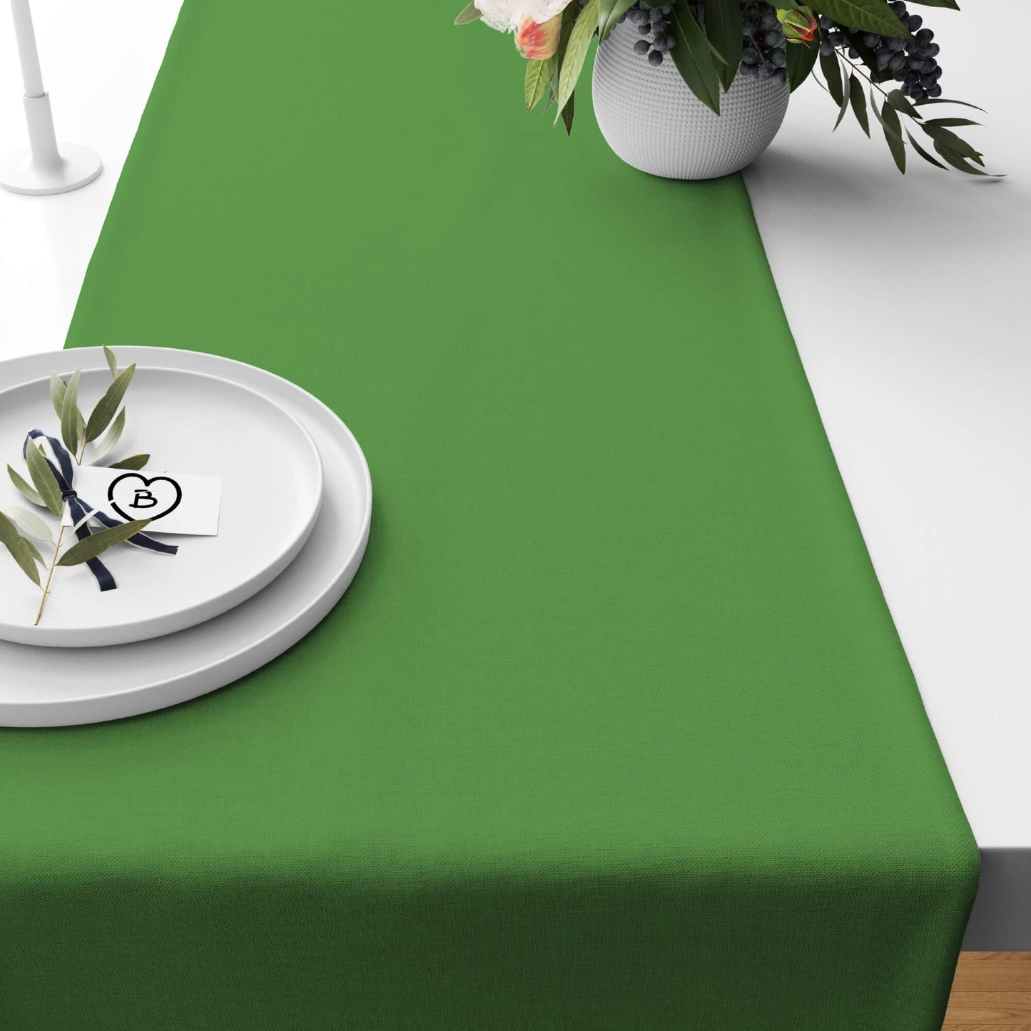 Shamrock Green Table Runners Placemats color 345