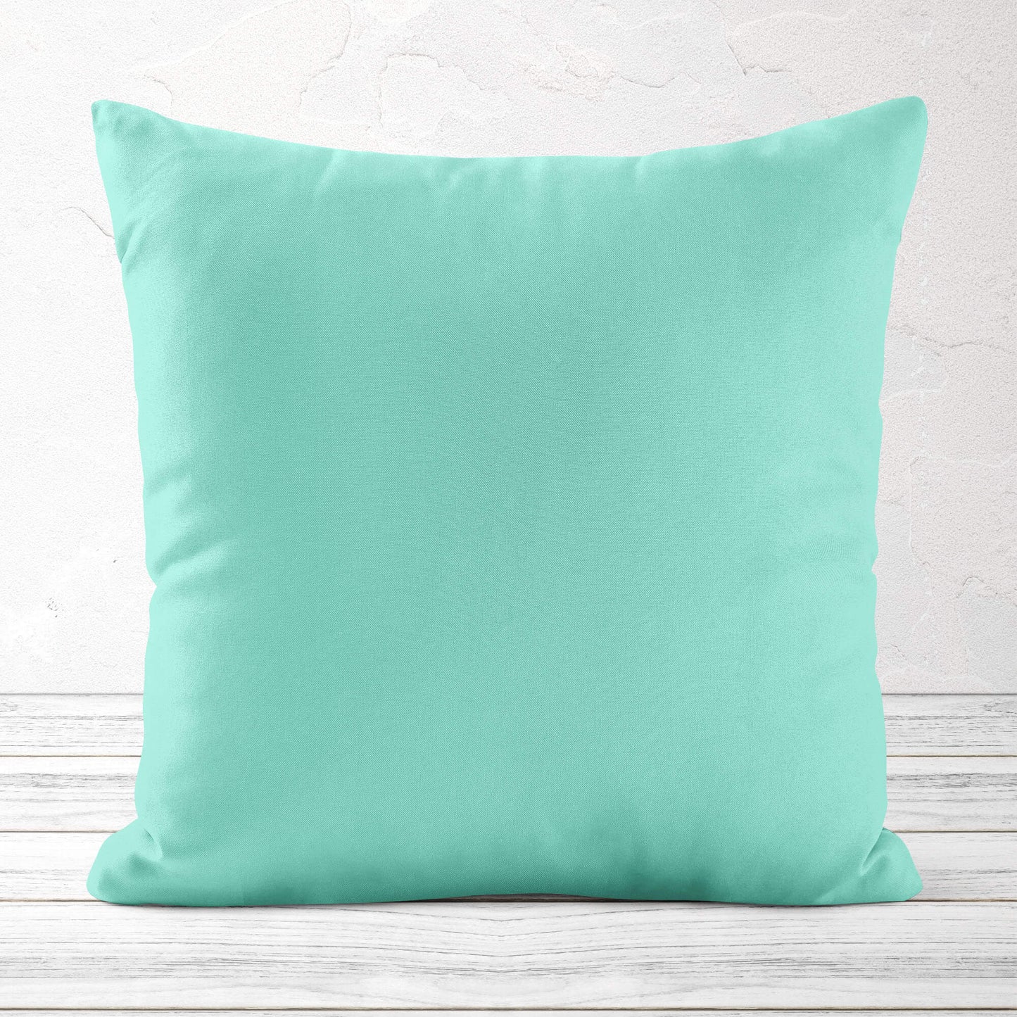 Aqua Pillow Covers and Euro Shams | Premium USA Cotton - b34