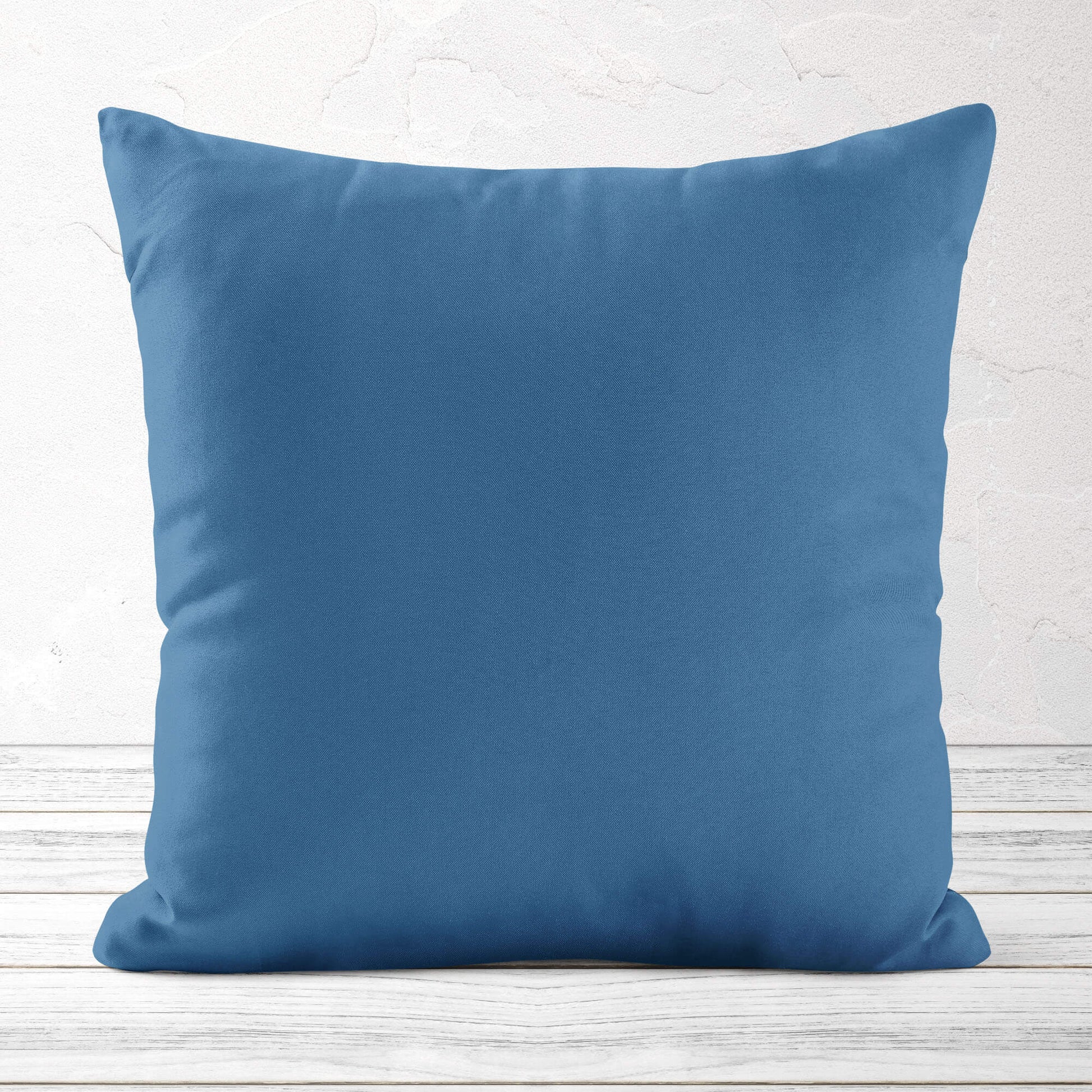 Lake Blue Throw Pillow Covers and Euro Shams Premium USA Cotton - b377