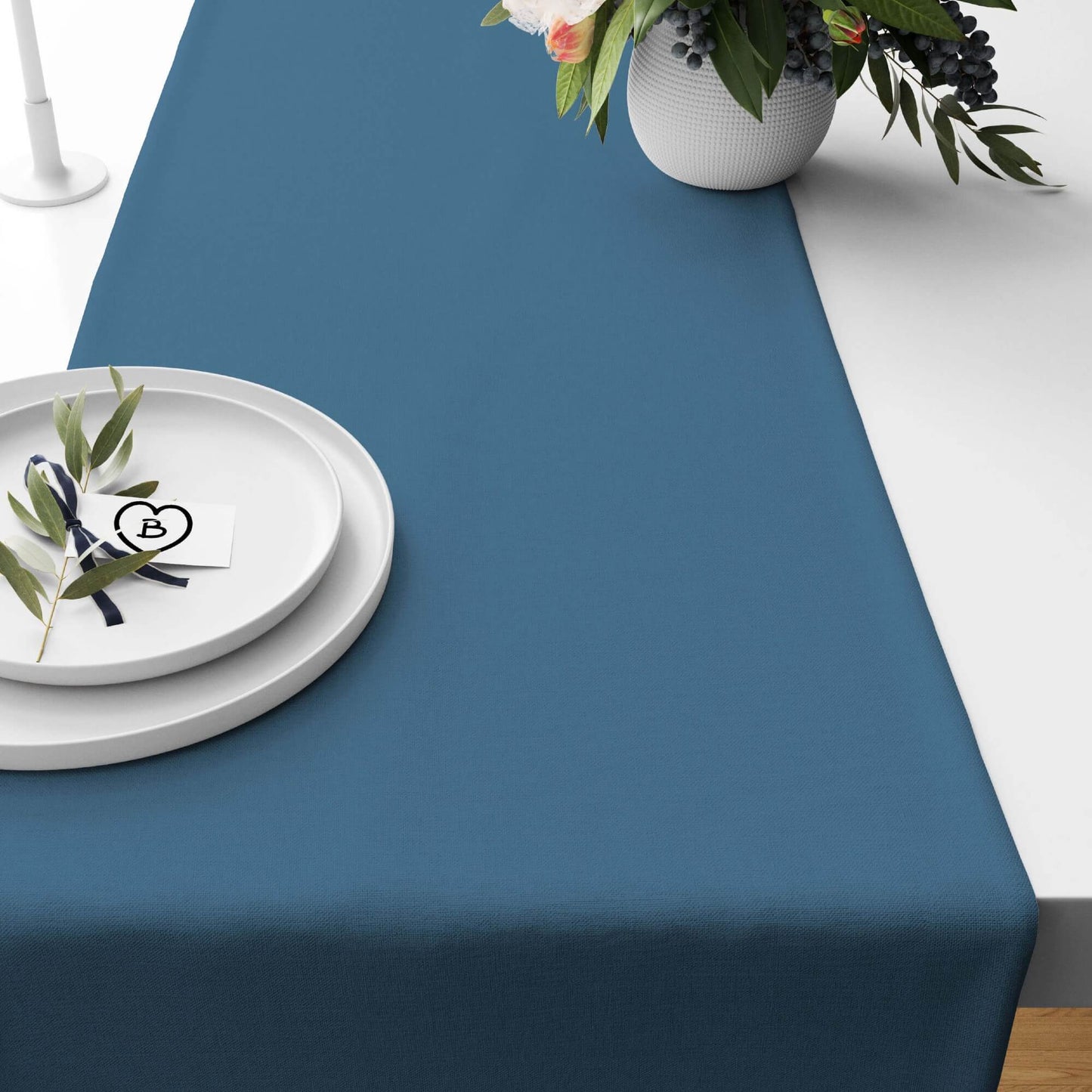 Lake Blue Table Runners Placemats color 377