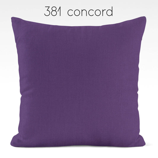 Concord Cotton Pillow Covers Custom Made to Order color 381