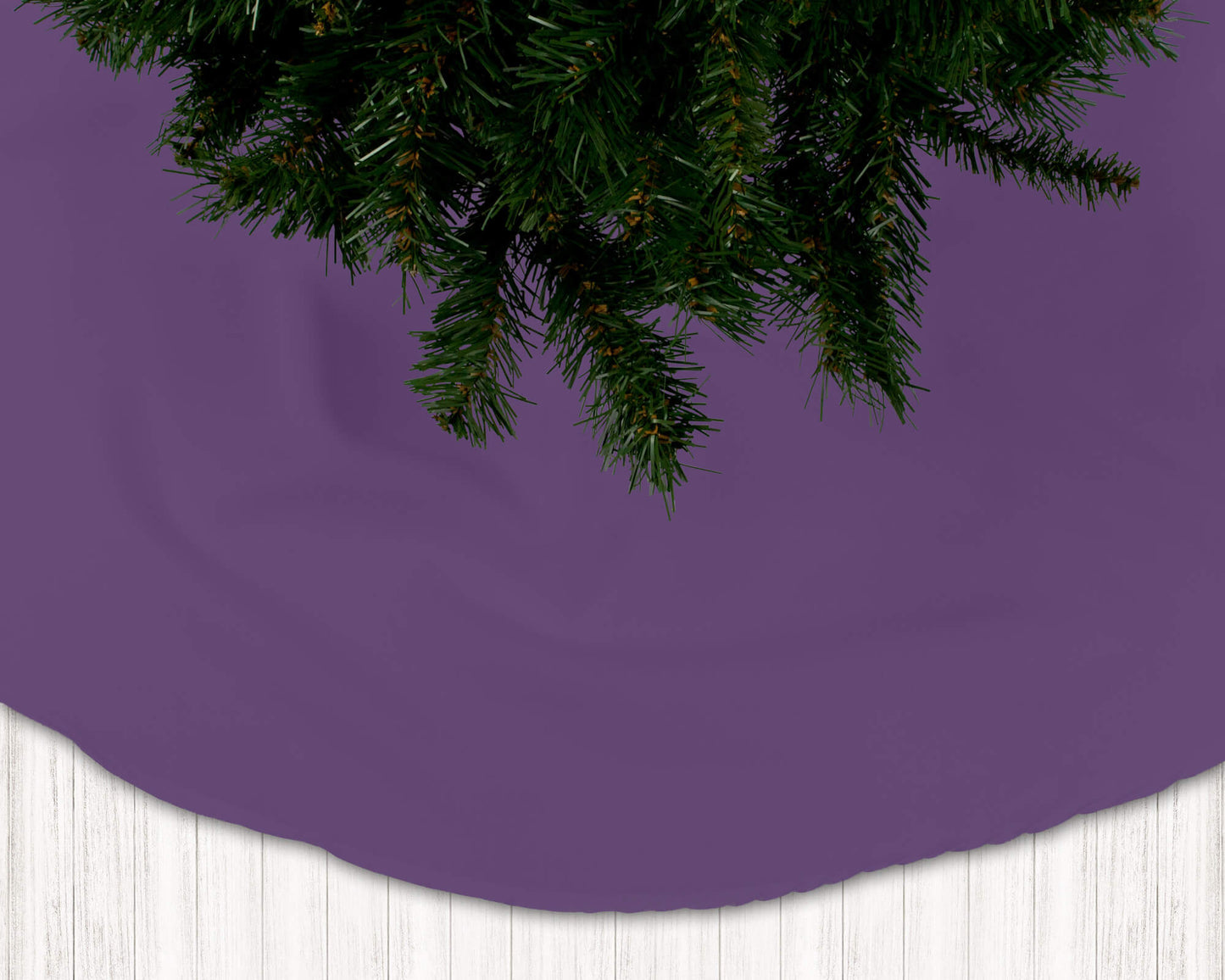 Concord Purple Holiday Christmas Tree Skirts - b381