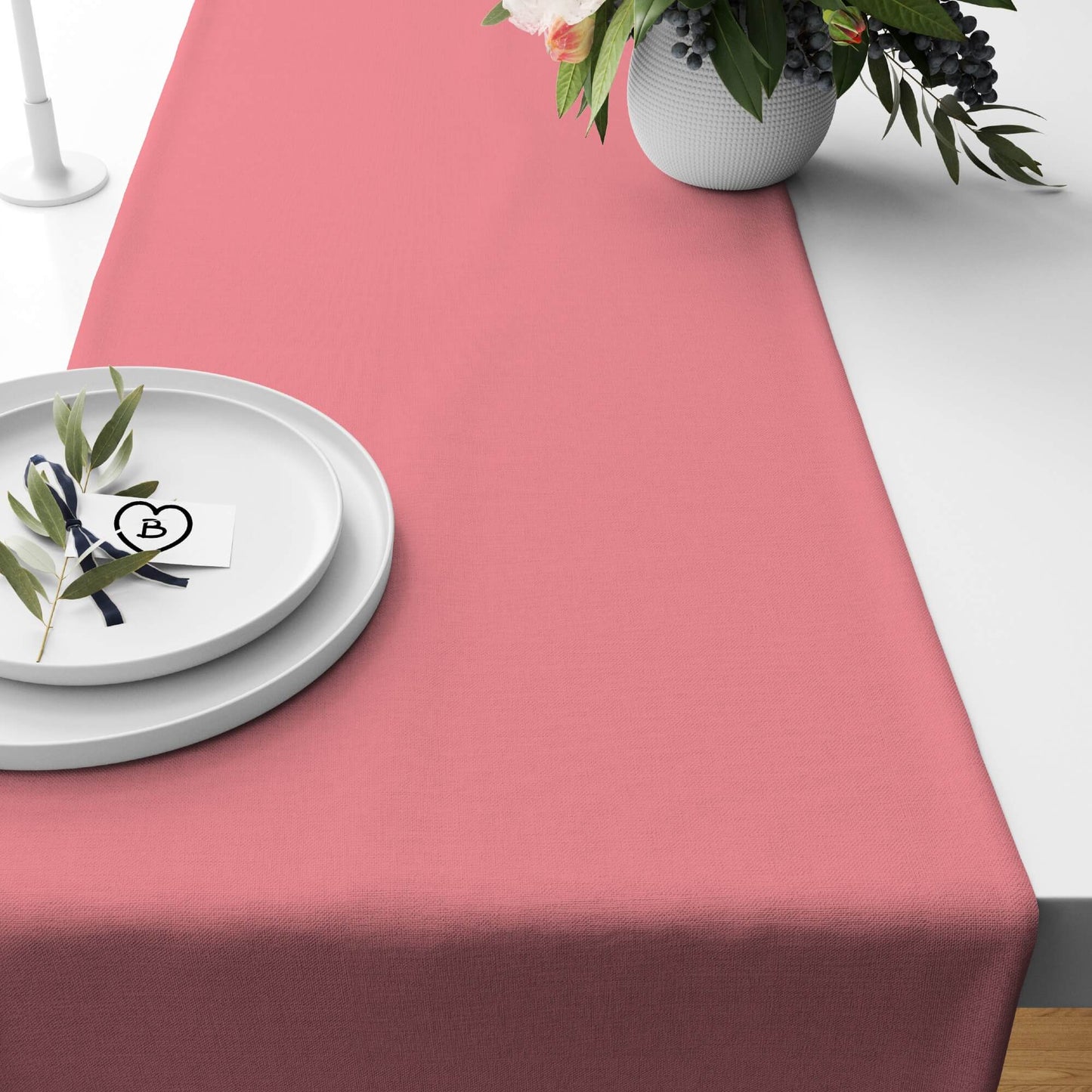 Rose Water Pink Table Runners Placemats color 425