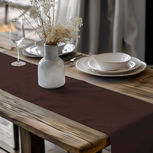 Dark Brown Table Runners Placemats color 427