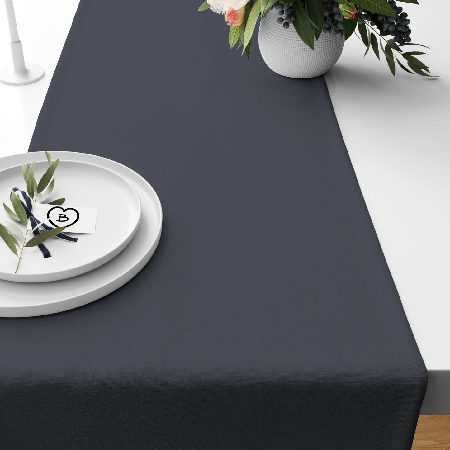 Flint Gray Table Runners Placemats color 433