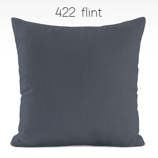 Flint Cotton Pillow Covers Custom Made to Order color 433