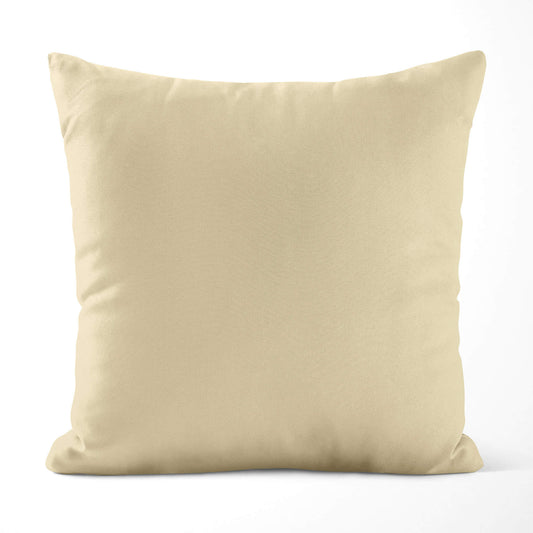 Cream Throw Pillow Covers and Euro Shams Premium USA Cotton - b67