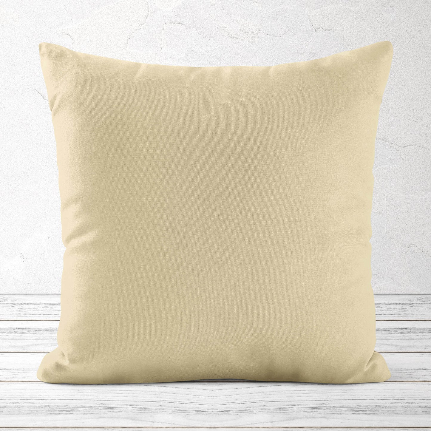 Cream Throw Pillow Covers and Euro Shams Premium USA Cotton - b67