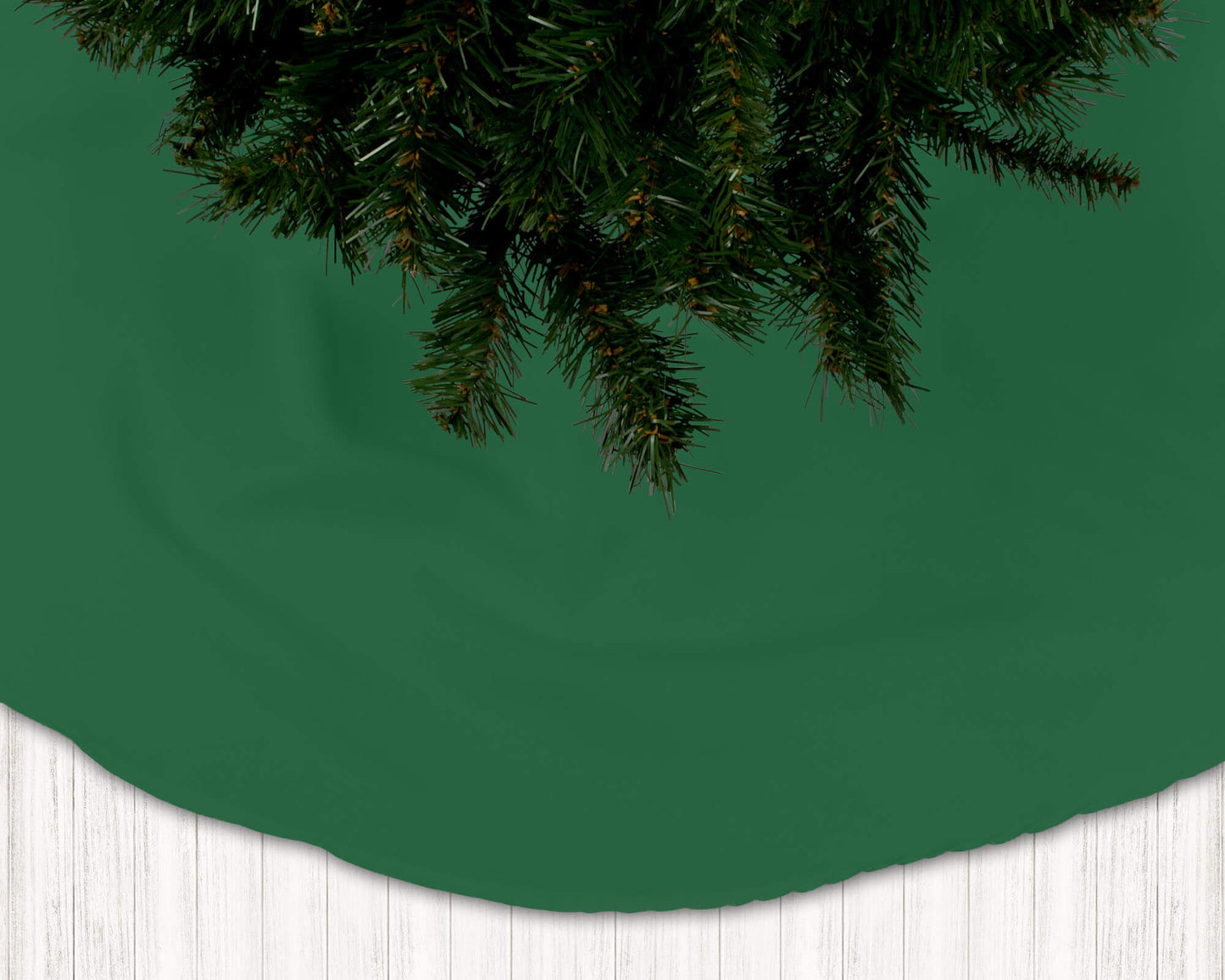 Dill Green Holiday Christmas Tree Skirts - b77