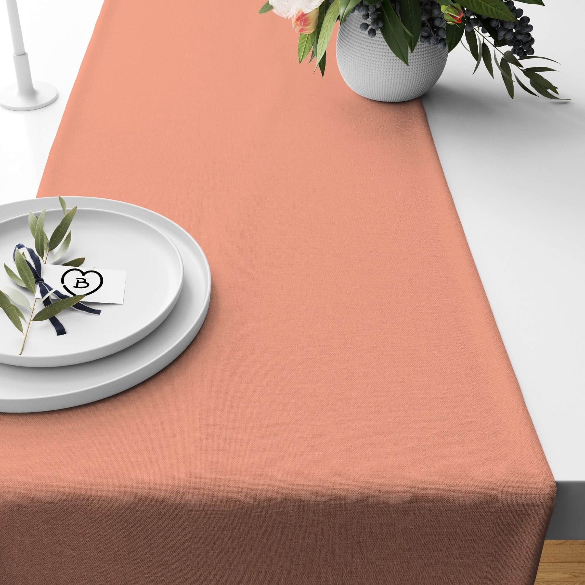 Peach Table Runners Placemats color 78