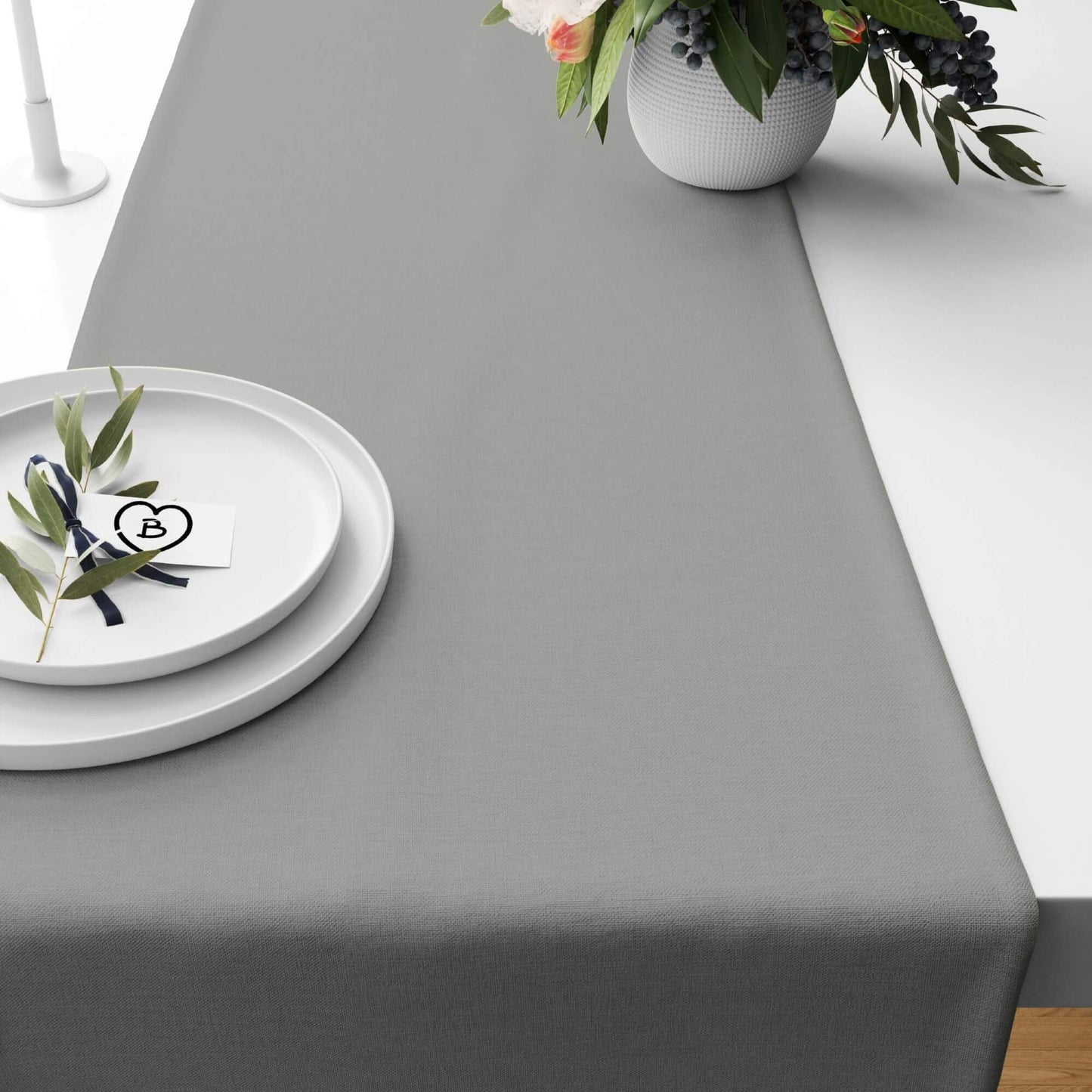 Light Gray Table Runners Placemats color 83