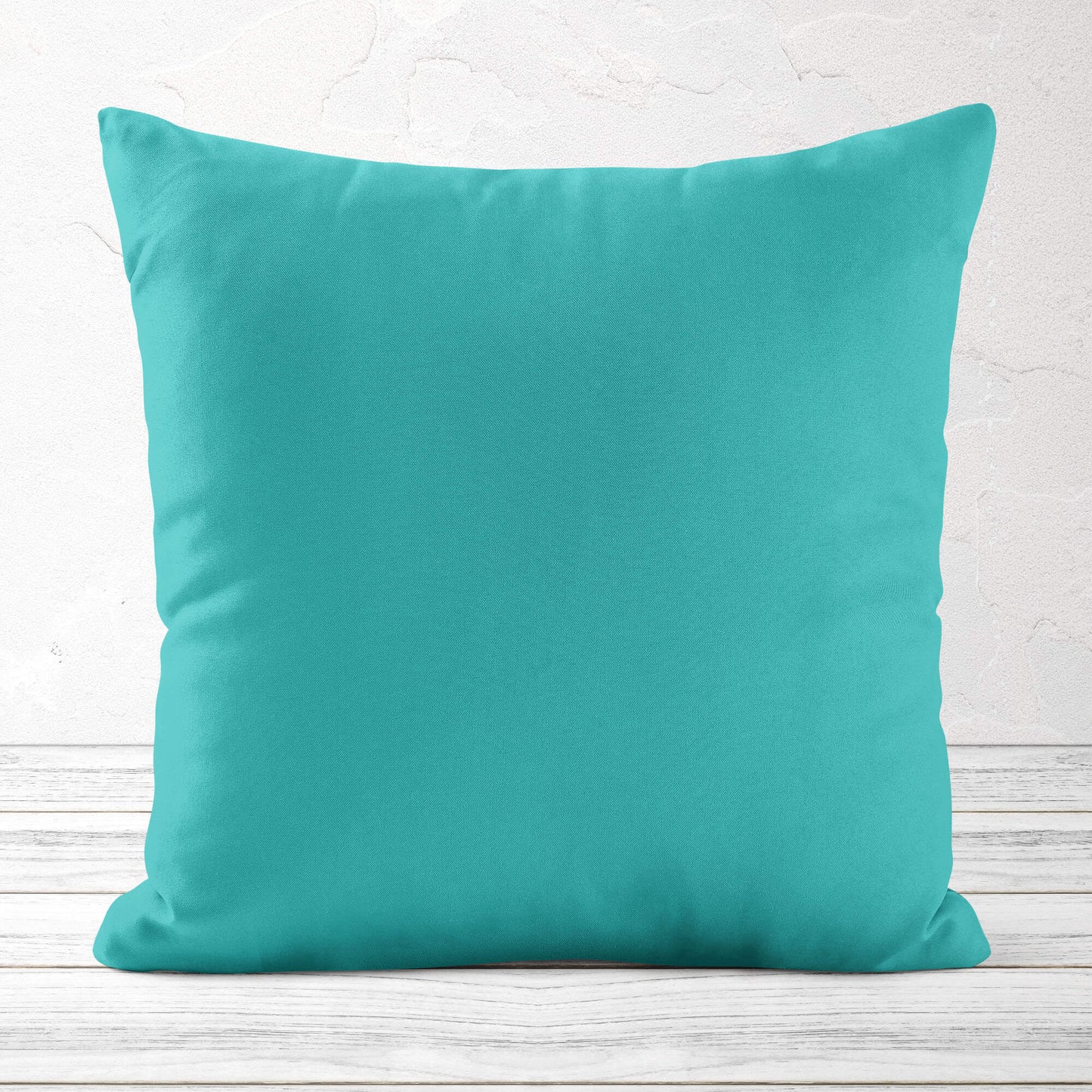 Caribbean Aqua Teal Pillow Covers and Euro Shams | Premium USA Cotton - b86