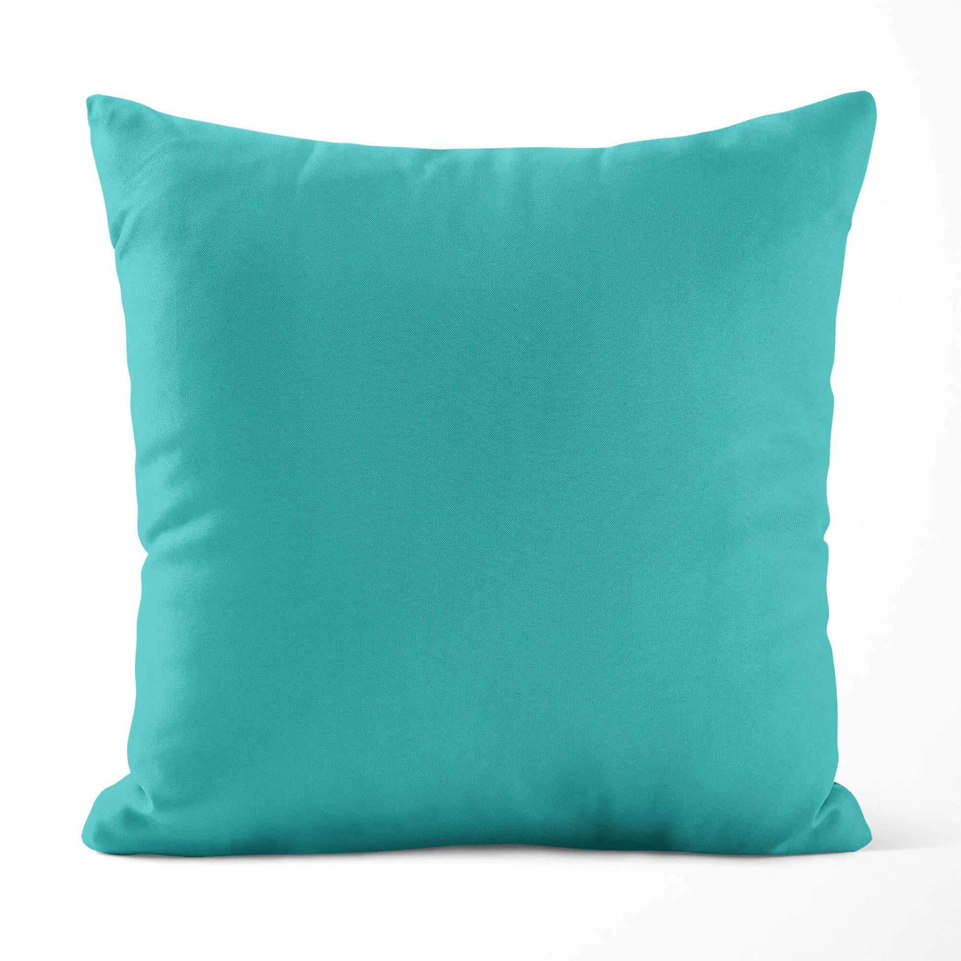 Caribbean Aqua Teal Pillow Covers and Euro Shams | Premium USA Cotton - b86