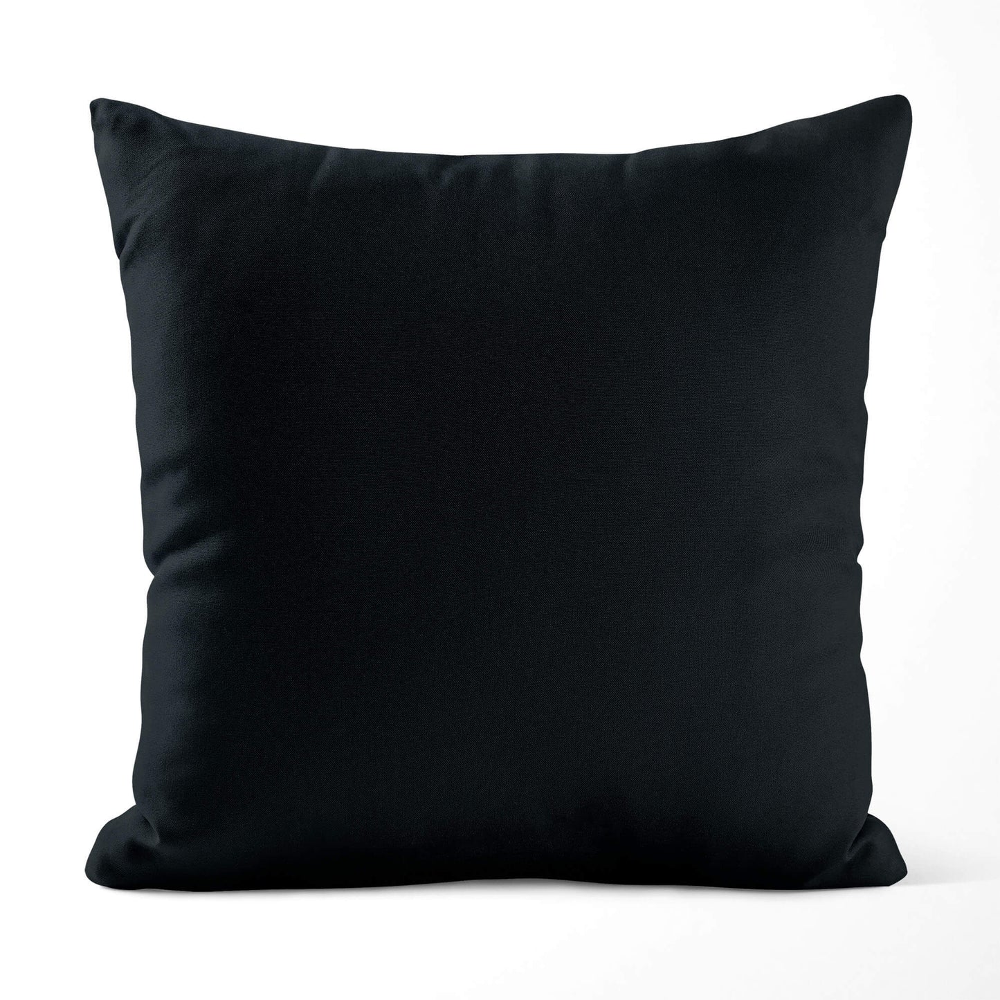 Black Onyx Throw Pillow Covers and Euro Shams Premium USA Cotton - b99