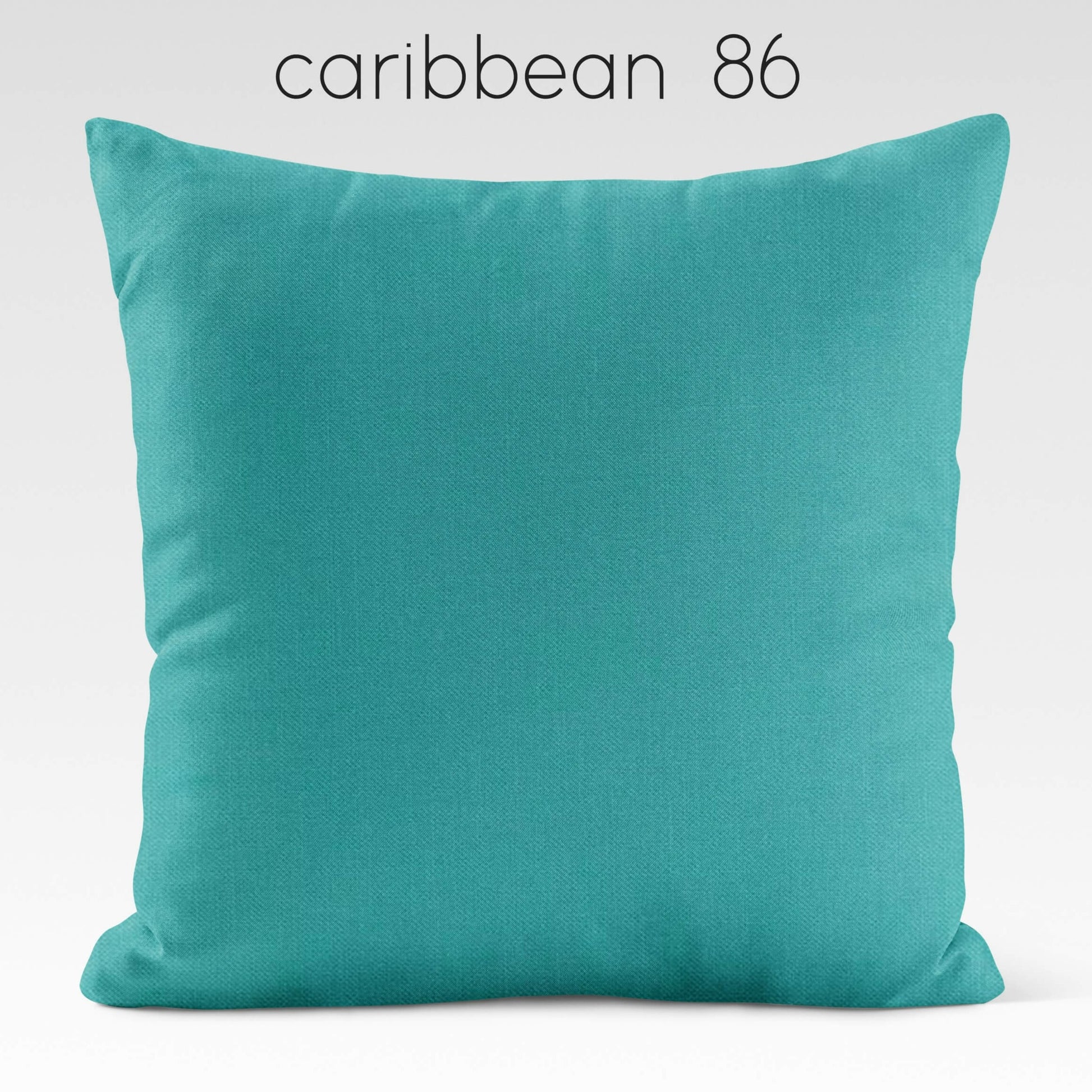 Caribbean Cotton Pillow Covers Custom Made to Order color 86