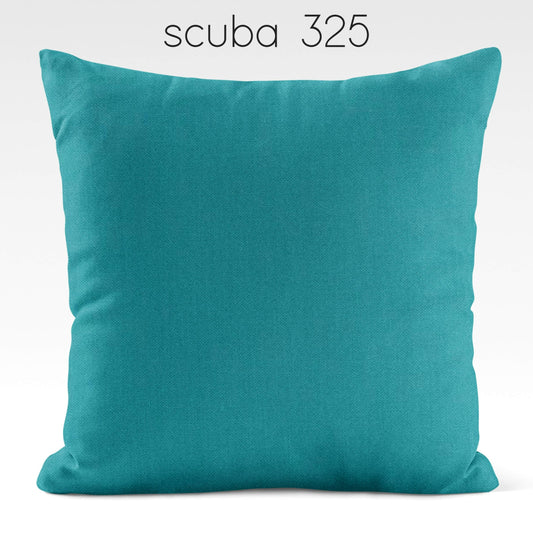 Scuba Cotton Pillow Covers Custom Made to Order color 325