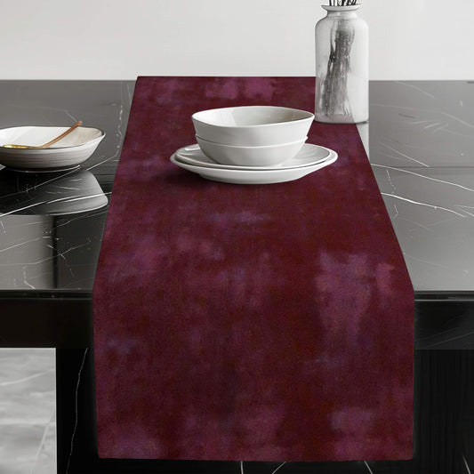 Burgundy Red Abstract Table Runners Placemats color 297