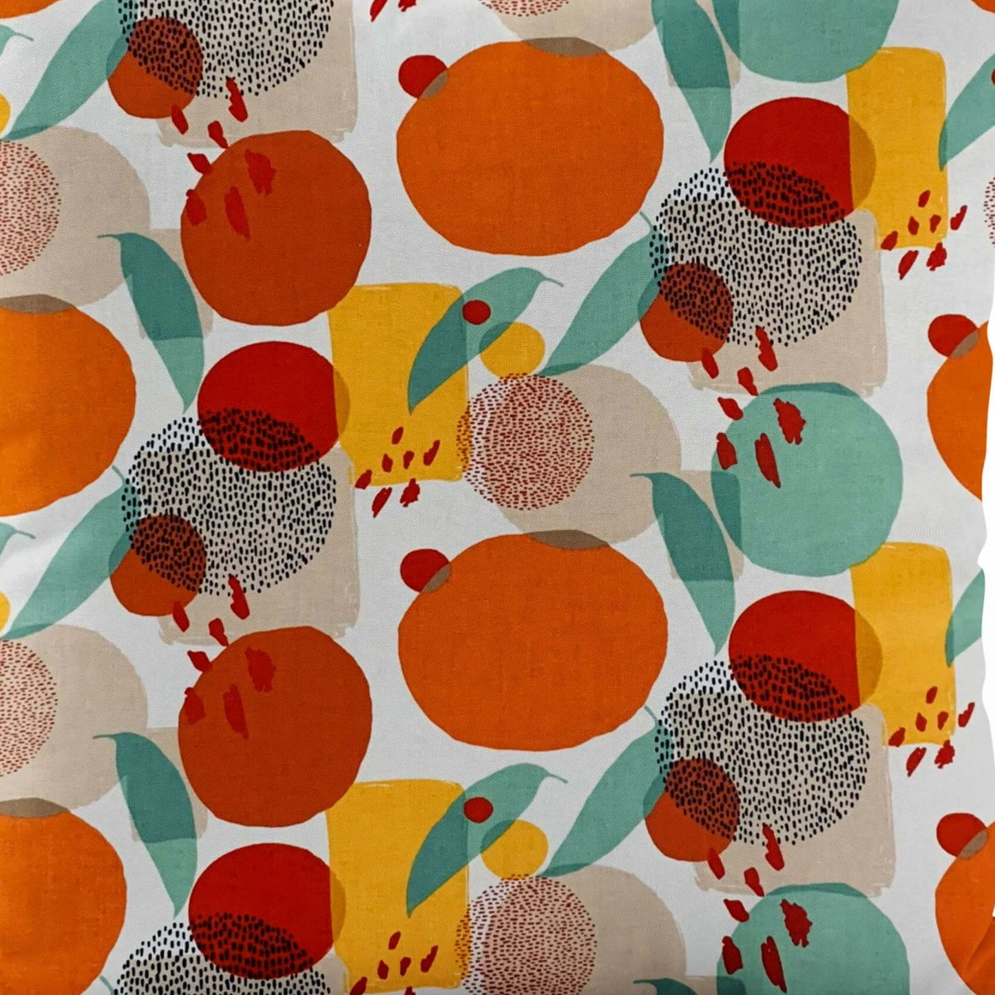 Citrus Modern Abstract Fruit Valances Cafe Curtains