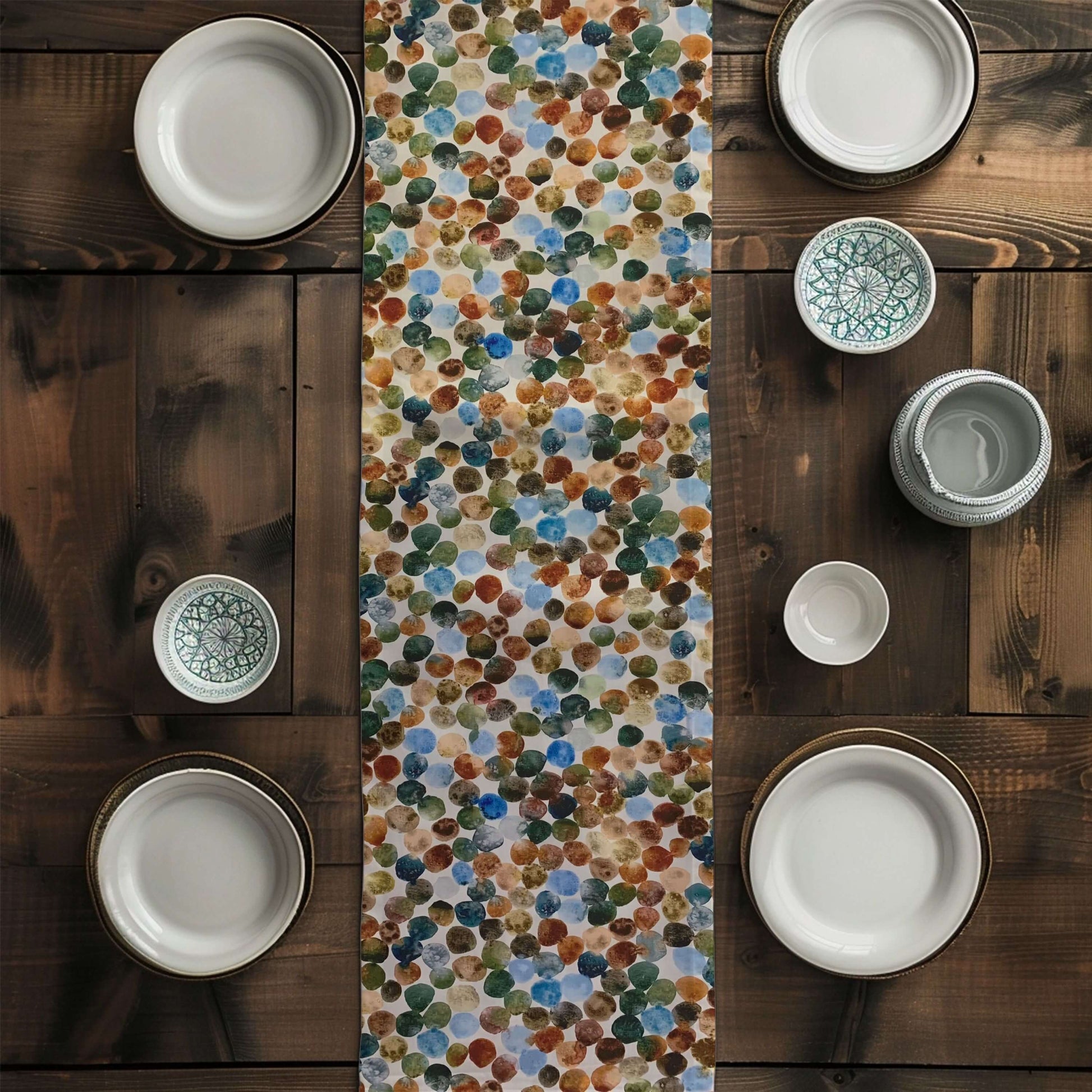 Rock Collection Abstract Desert Oasis Table Runners 