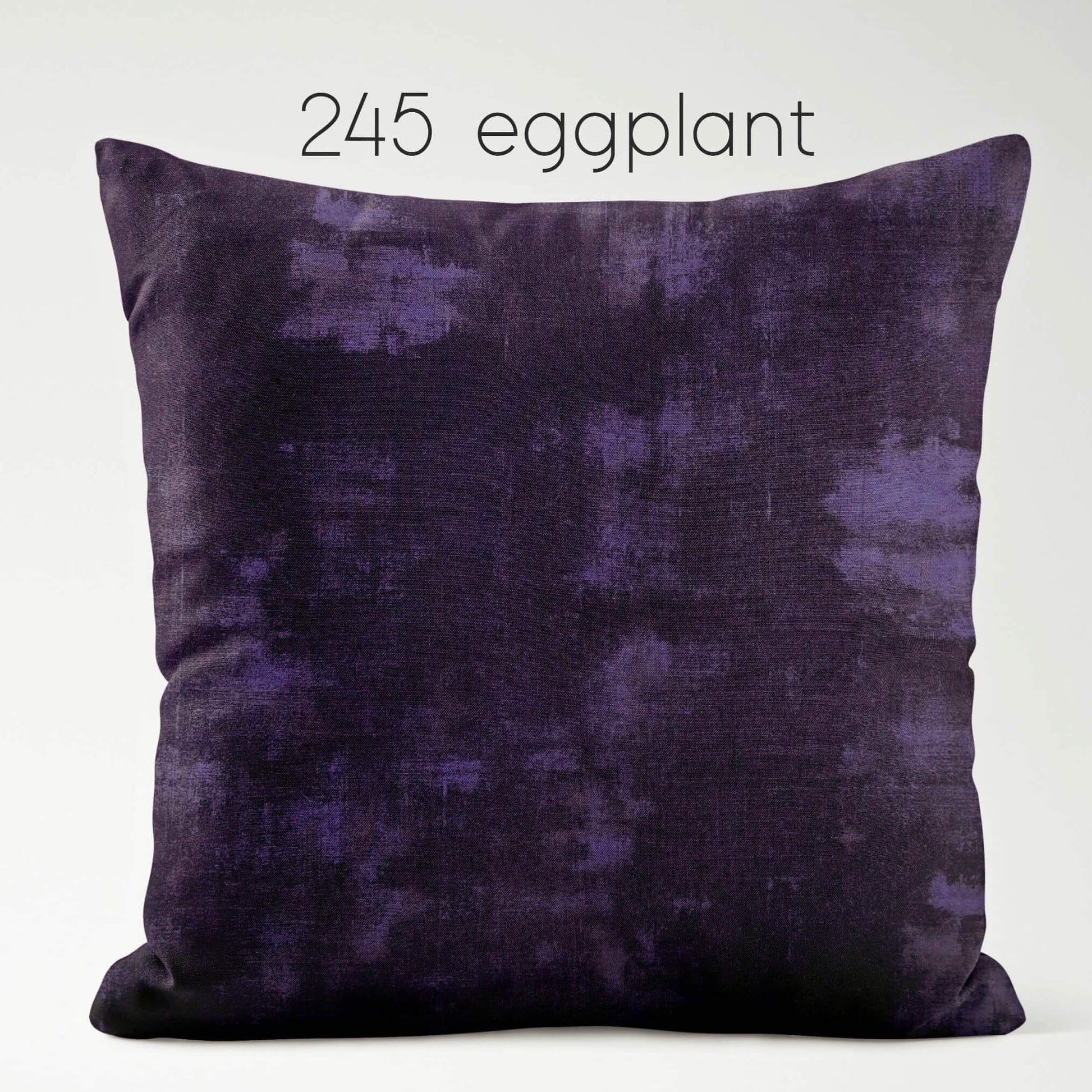 Eggplant Abstract Purple Pillow Covers color 245