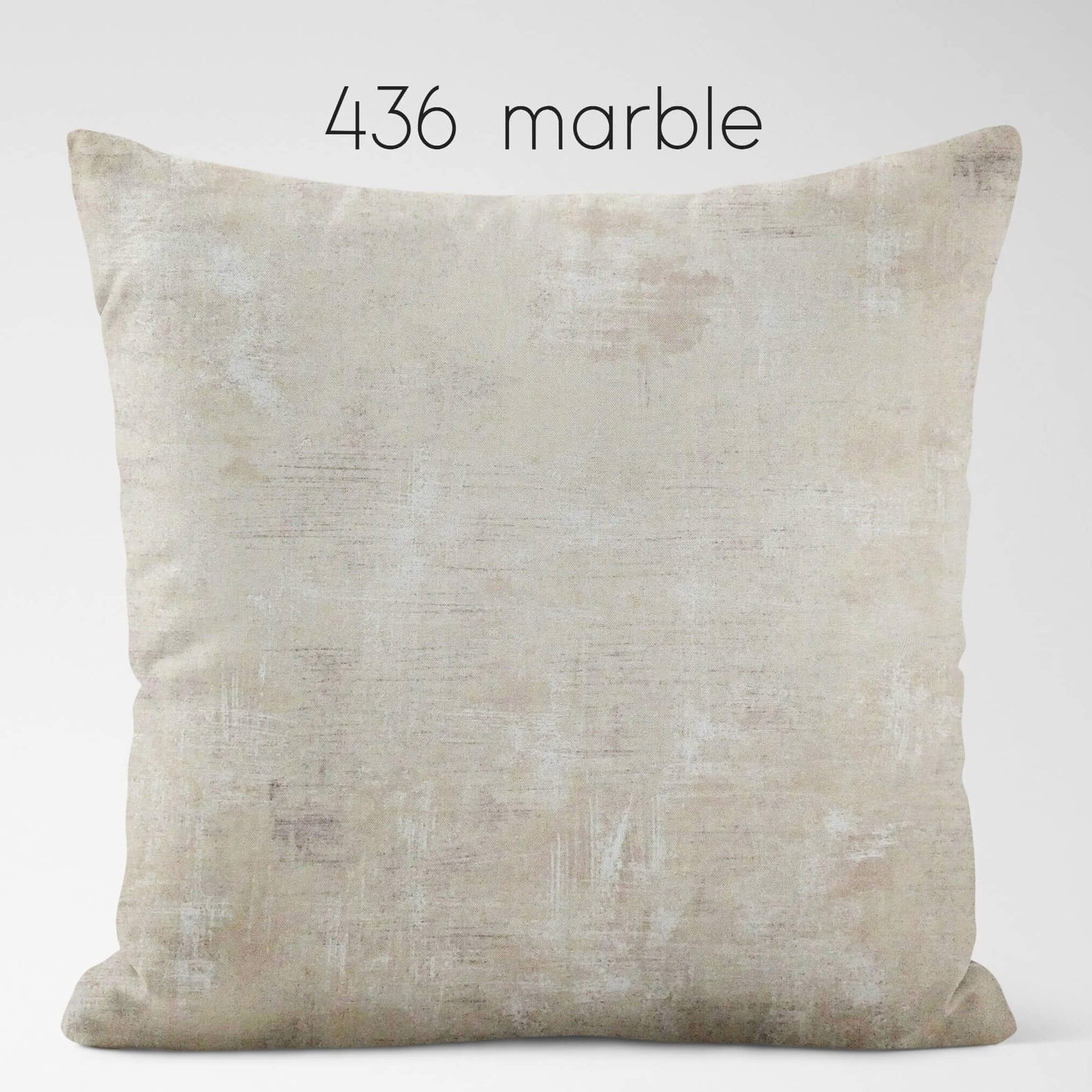 Marble Cream Abstract Pillow Covers color 436