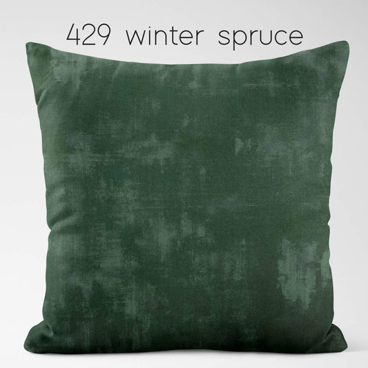 Winter Spruce Green Abstract Pillow Covers color 429