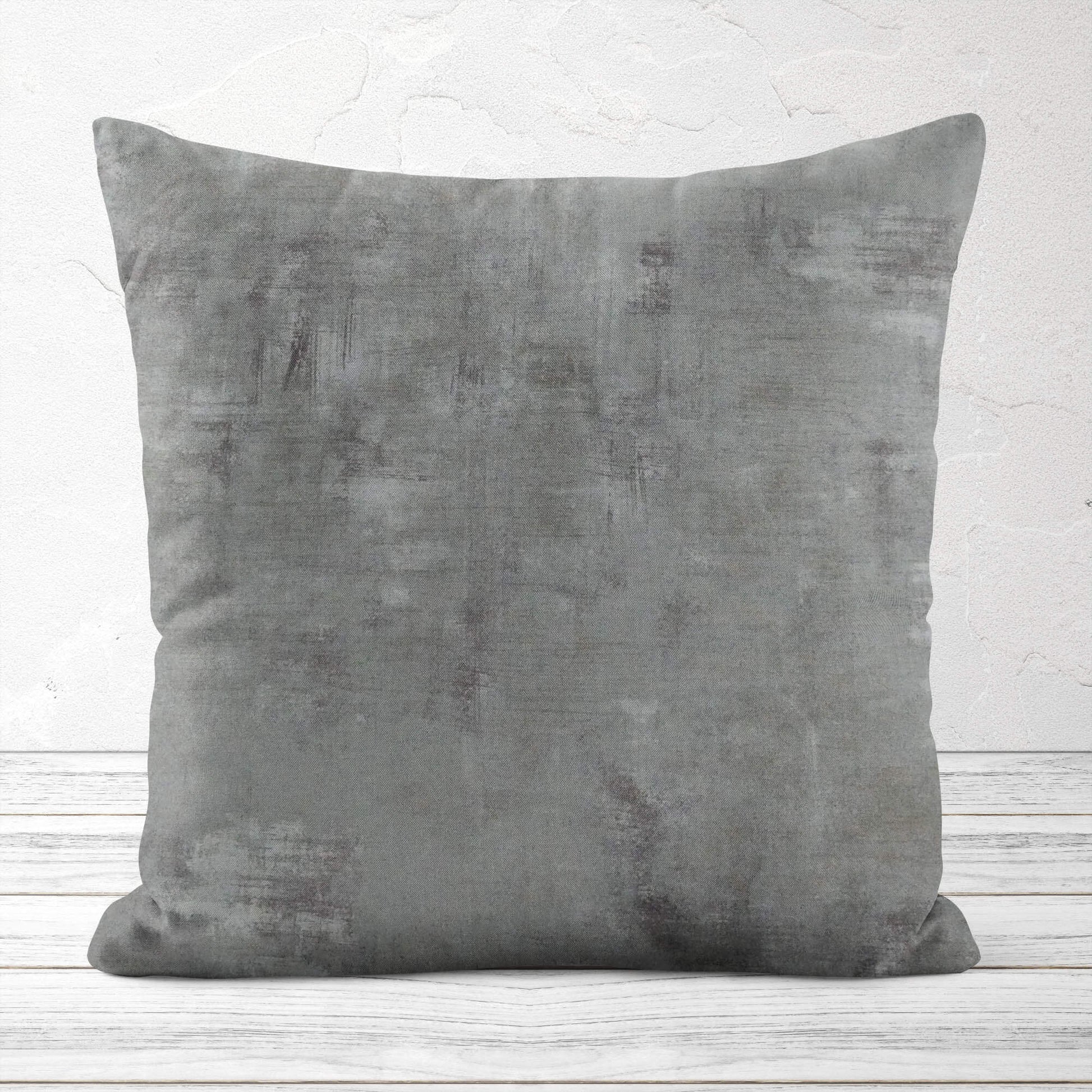 Primer Gray Abstract Grunge Pillow Covers  and Euro Shams color 437