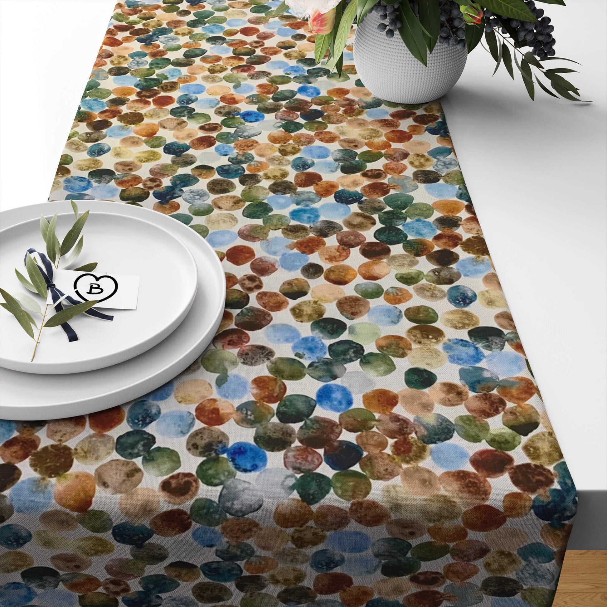 Rock Collection Abstract Desert Oasis Table Runners 