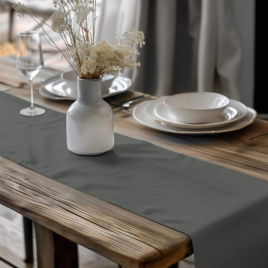 Slate Gray Table Runners Placemats color 170